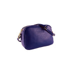 RB1008Y | Tracollina Donna Doppia Lampo in Vera Pelle Made in Italy.