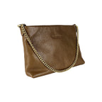 RB1012CK | Tracolla Piatta Donna in Vera Pelle Made in Italy con