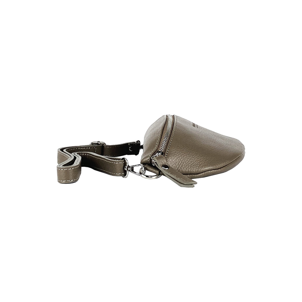 RB1015AQ | Marsupio con tracolla removibile in Vera Pelle Made in