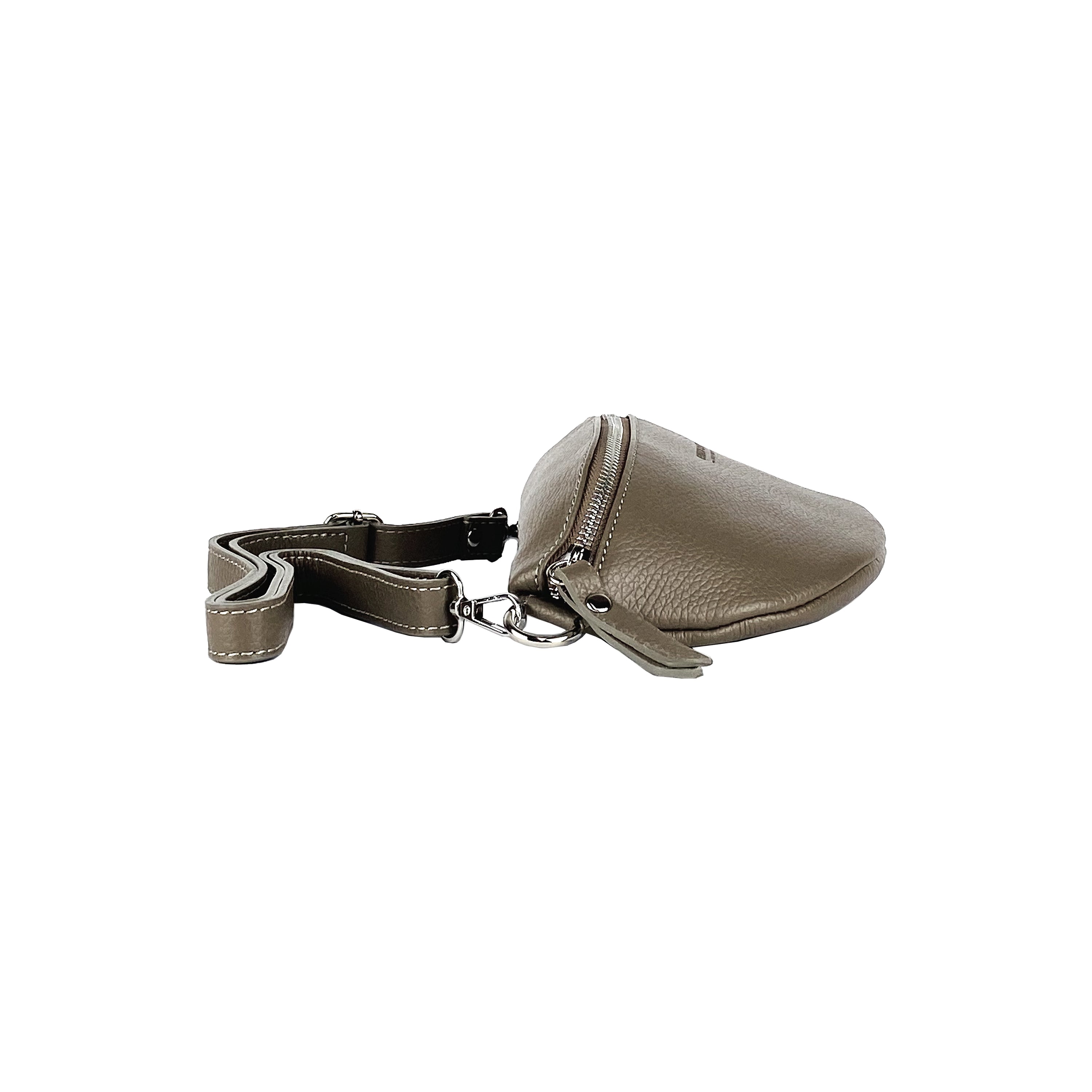 RB1015AQ | Marsupio con tracolla removibile in Vera Pelle Made in