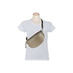 RB1015AQ | Marsupio con tracolla removibile in Vera Pelle Made in