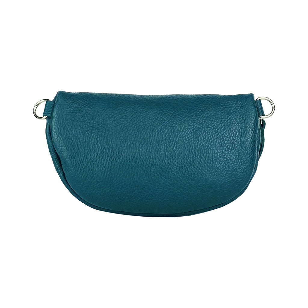 RB1015BZ | Marsupio con tracolla removibile in Vera Pelle Made in