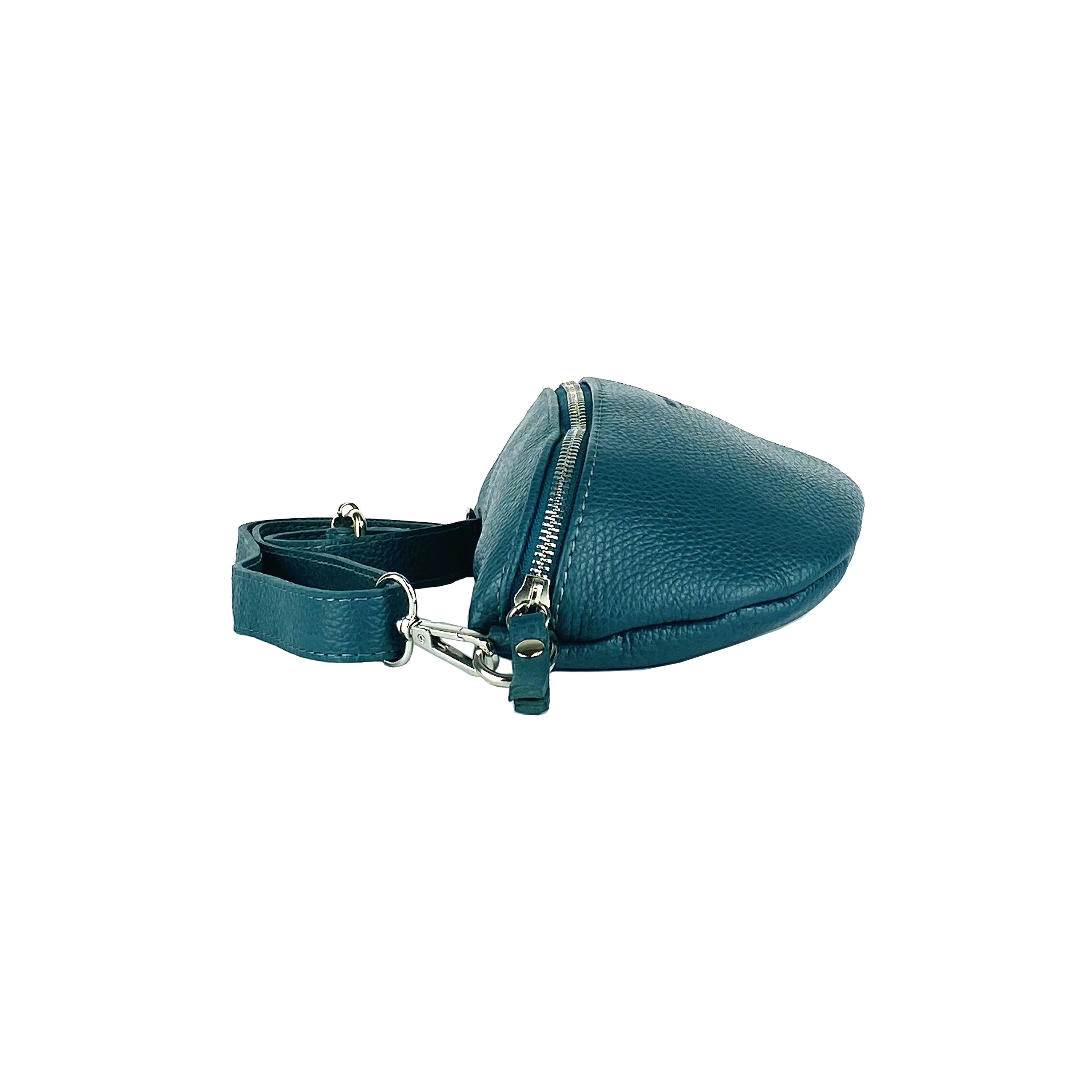 RB1015BZ | Marsupio con tracolla removibile in Vera Pelle Made in
