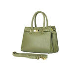RB1016AG | Borsa Donna a Mano in Vera Pelle Made in Italy con tracolla