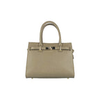 RB1016AQ | Borsa Donna a Mano in Vera Pelle Made in Italy con tracolla