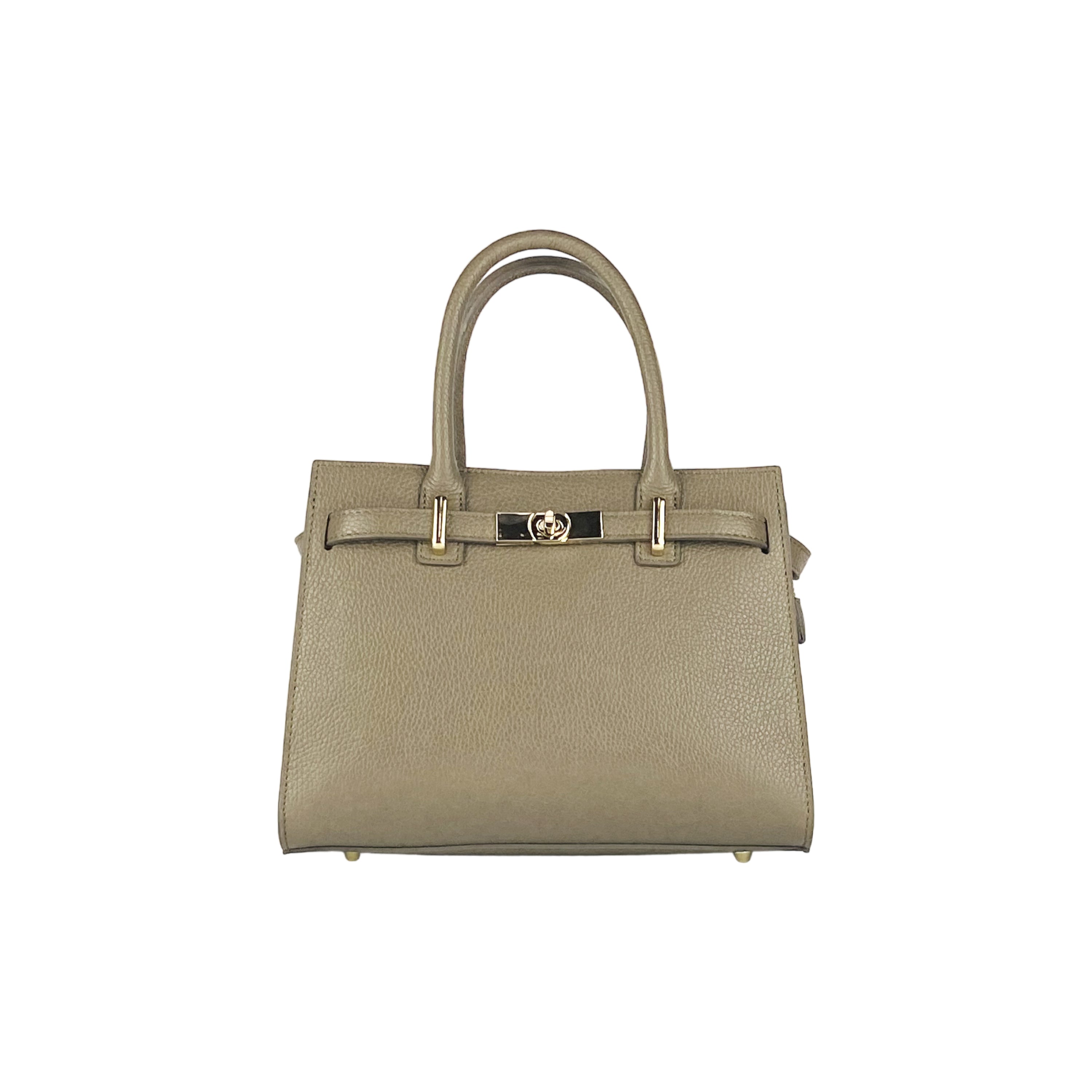 RB1016AQ | Borsa Donna a Mano in Vera Pelle Made in Italy con tracolla