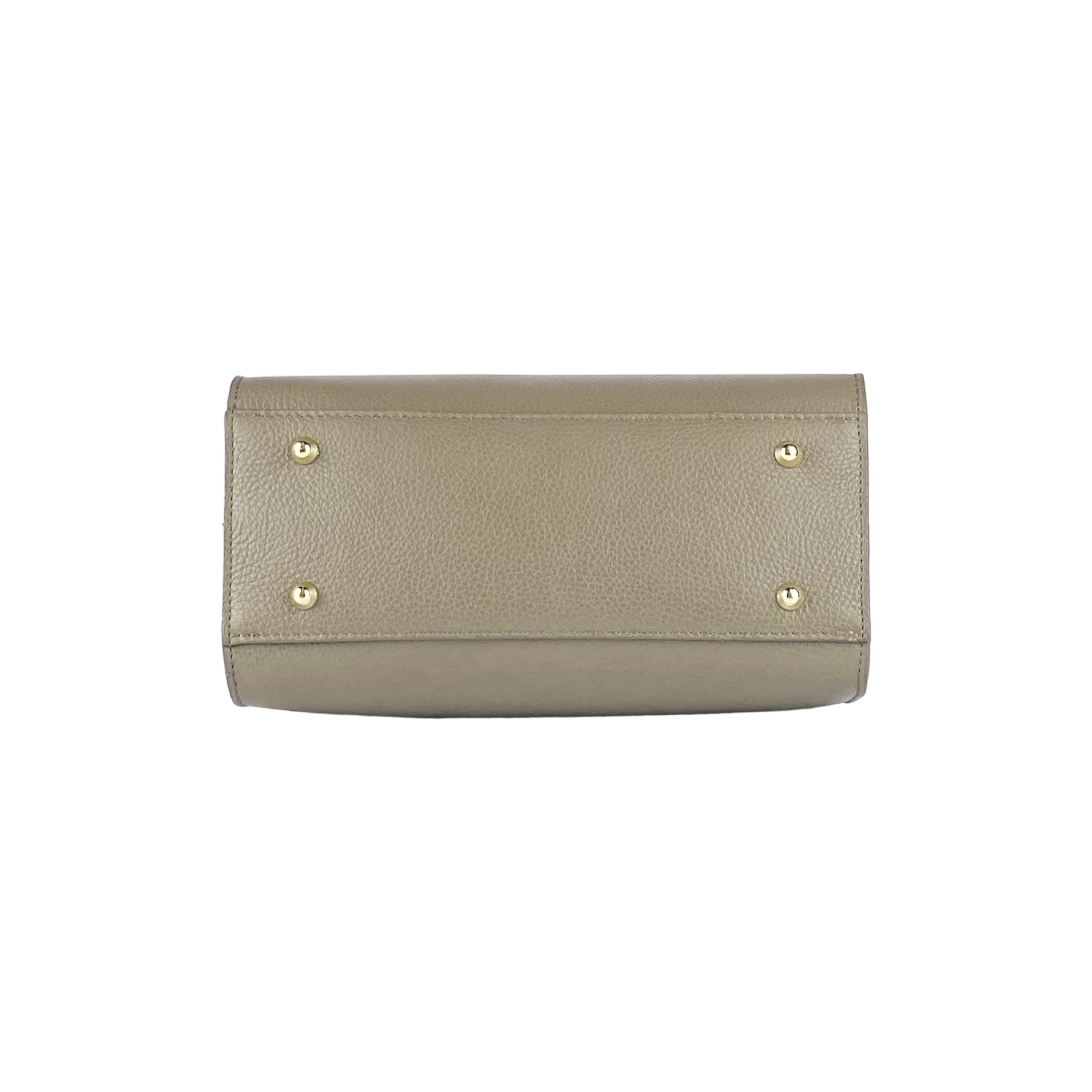 RB1016AQ | Borsa Donna a Mano in Vera Pelle Made in Italy con tracolla