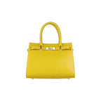 RB1016AR | Borsa Donna a Mano in Vera Pelle Made in Italy con tracolla