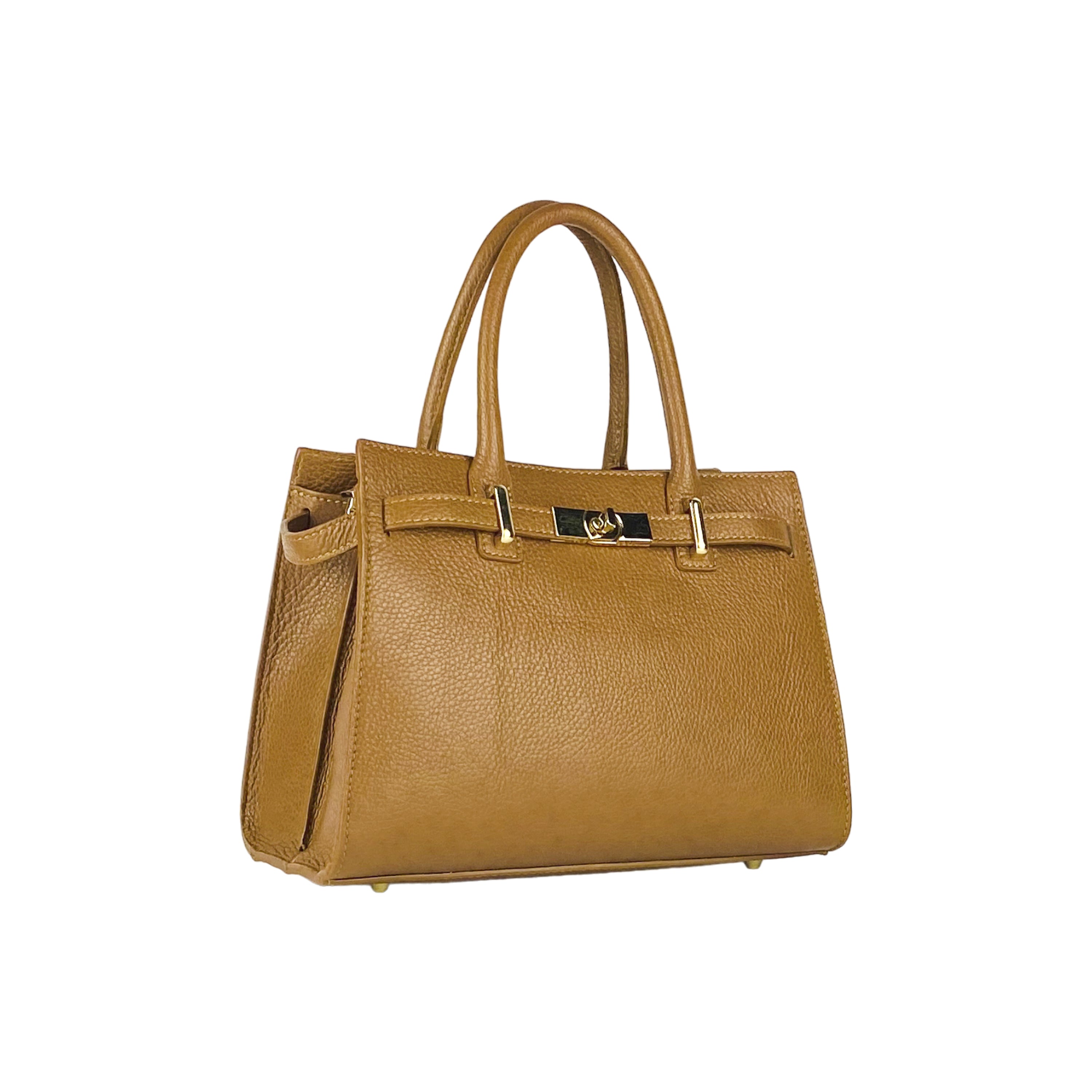 RB1016S | Borsa Donna a Mano in Vera Pelle Made in Italy con tracolla