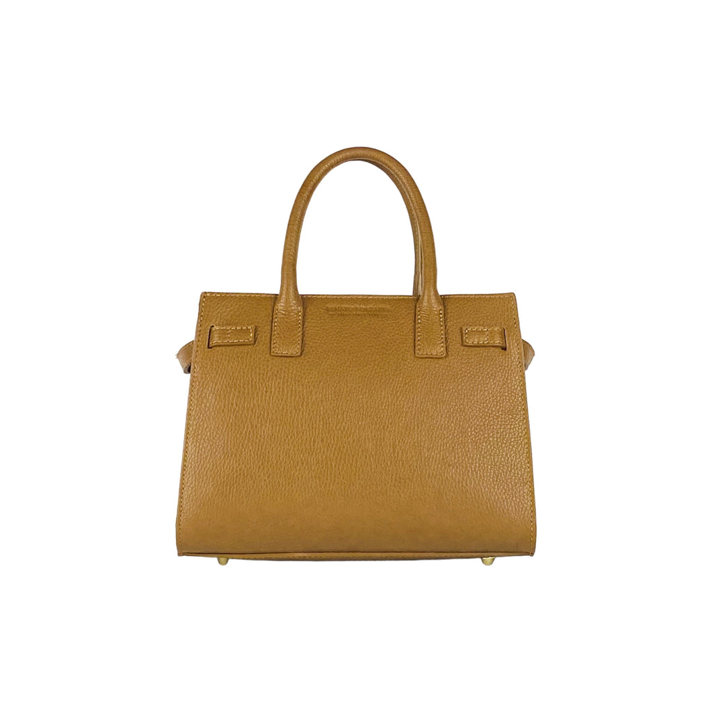 RB1016S | Borsa Donna a Mano in Vera Pelle Made in Italy con tracolla