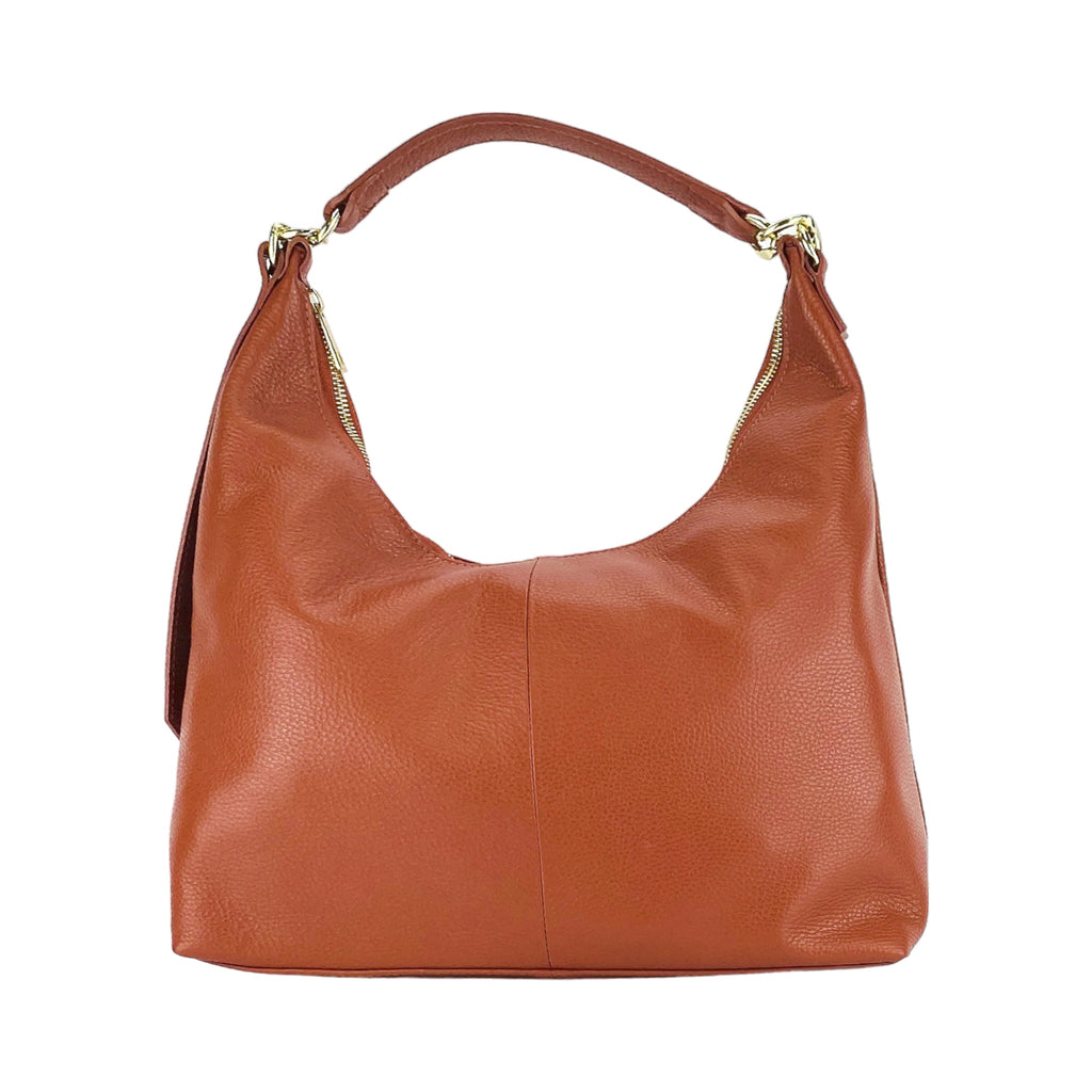 RB1017AM | Borsa Donna a spalla Morbida in Vera Pelle Made in Italy
