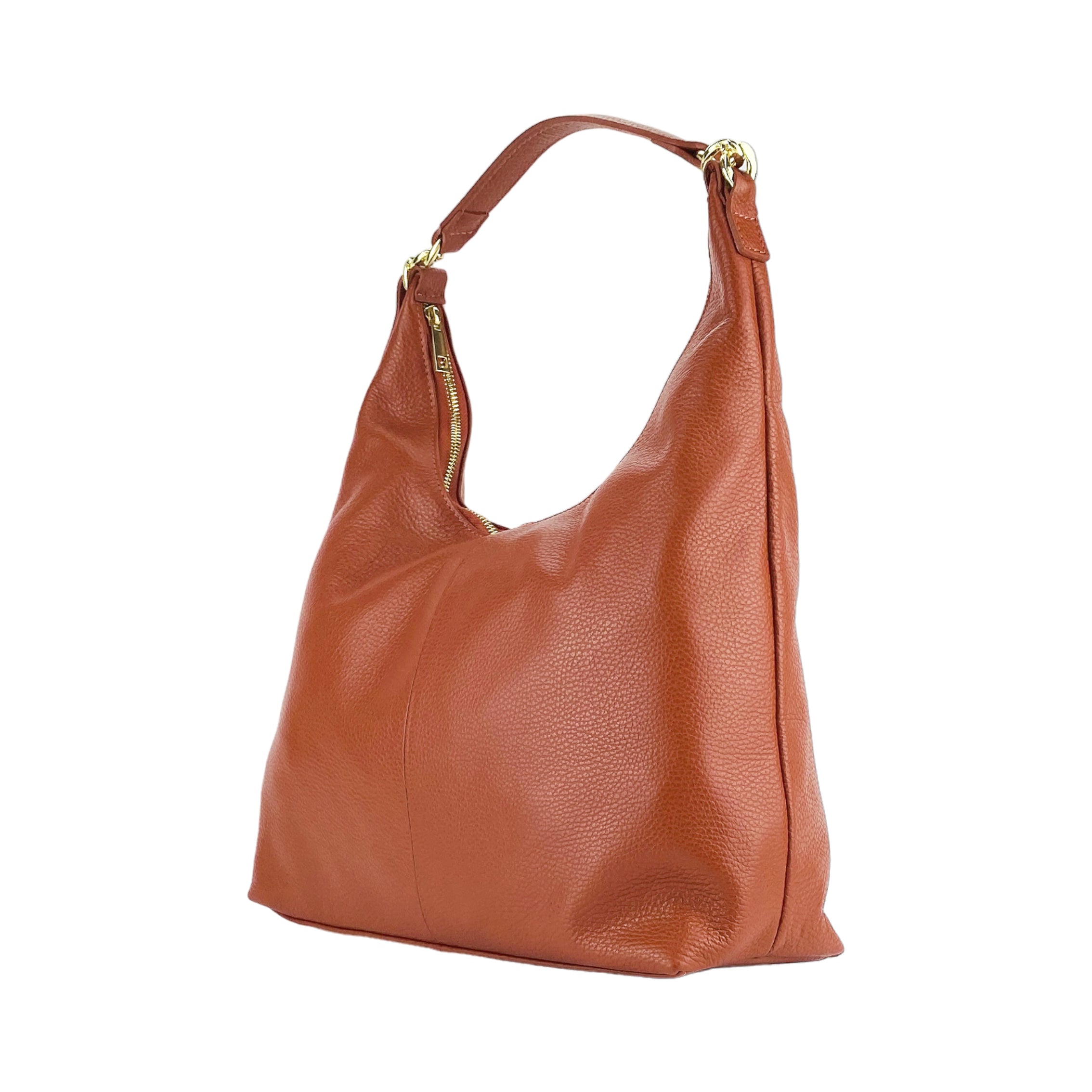 RB1017AM | Borsa Donna a spalla Morbida in Vera Pelle Made in Italy
