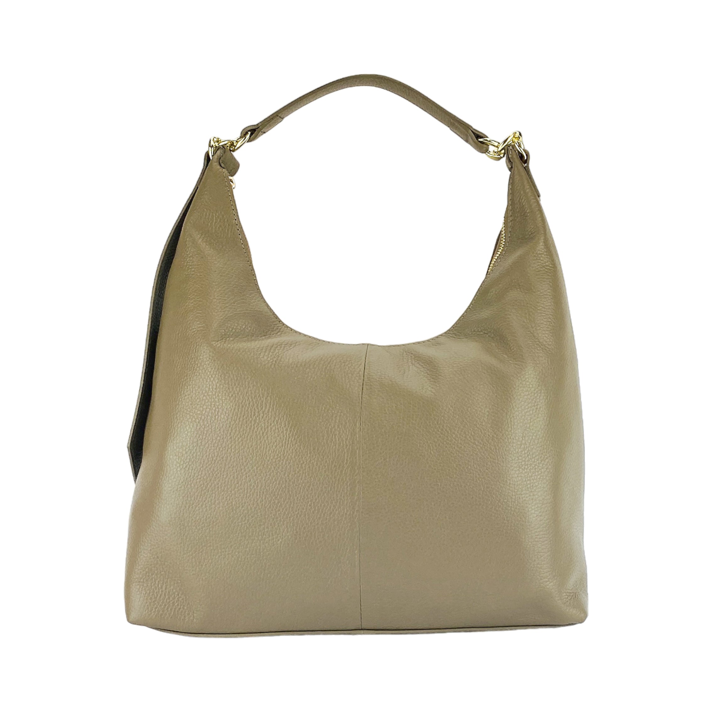 RB1017AQ | Borsa Donna a spalla Morbida in Vera Pelle Made in Italy