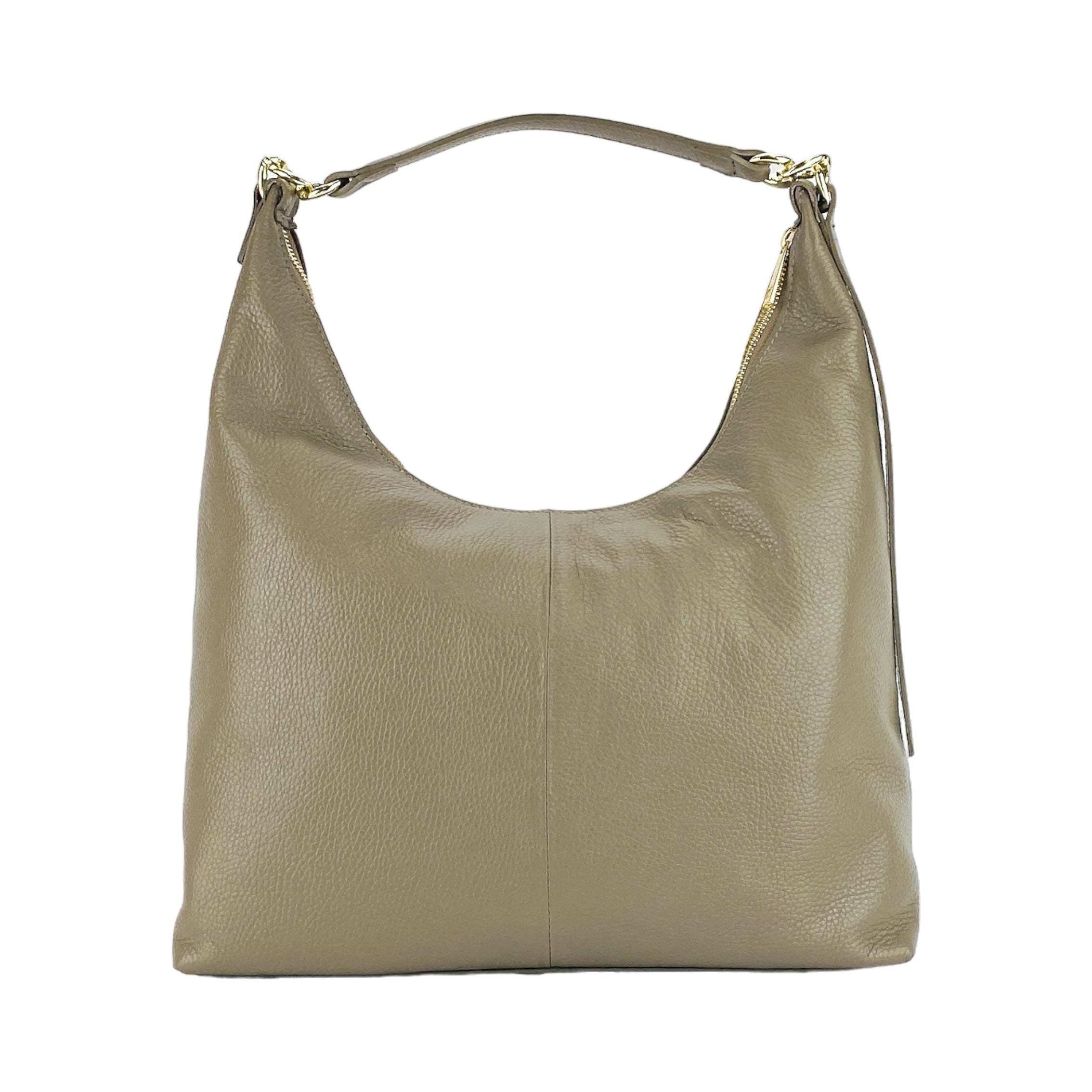 RB1017AQ | Borsa Donna a spalla Morbida in Vera Pelle Made in Italy