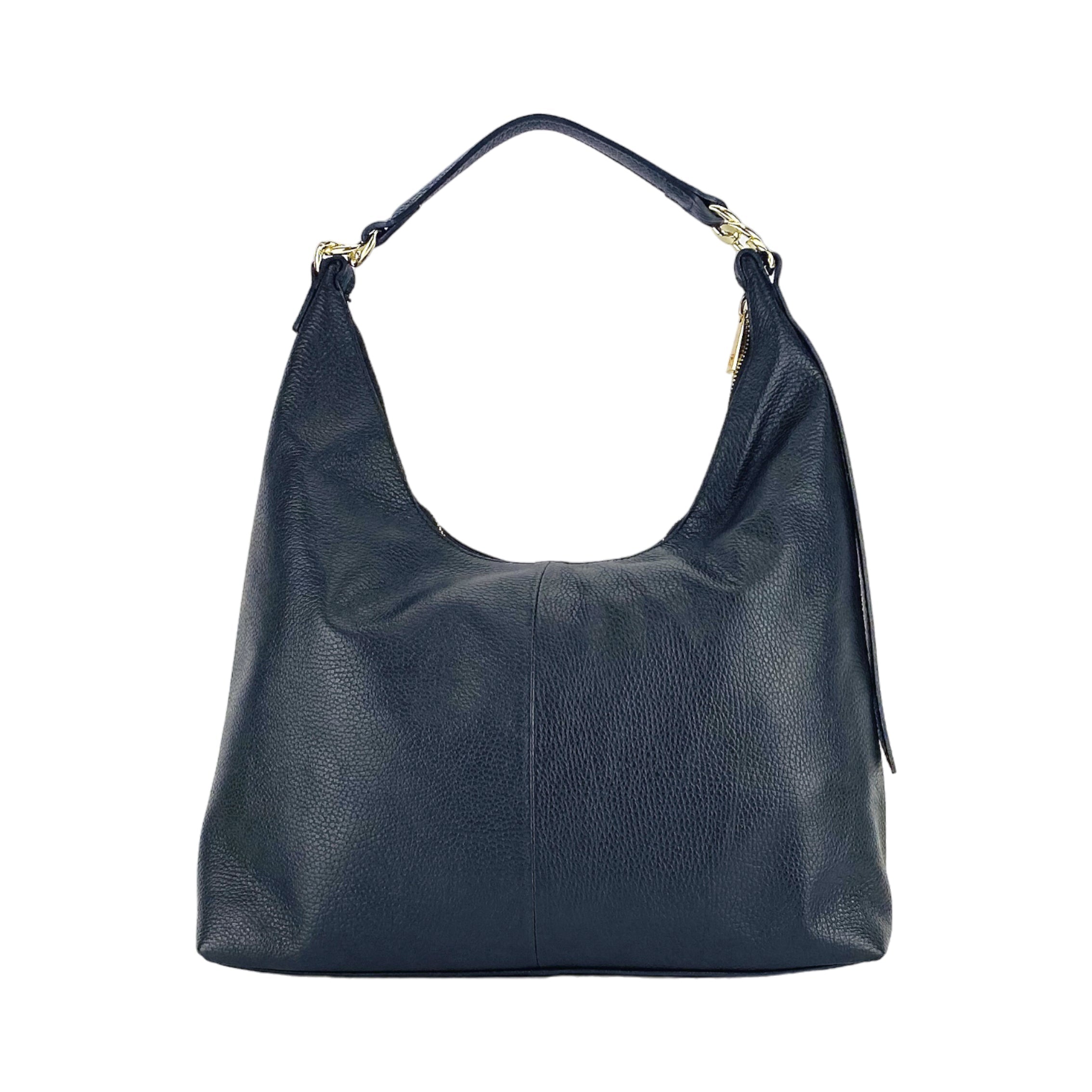 RB1017A | Borsa Donna a spalla Morbida in Vera Pelle Made in Italy con