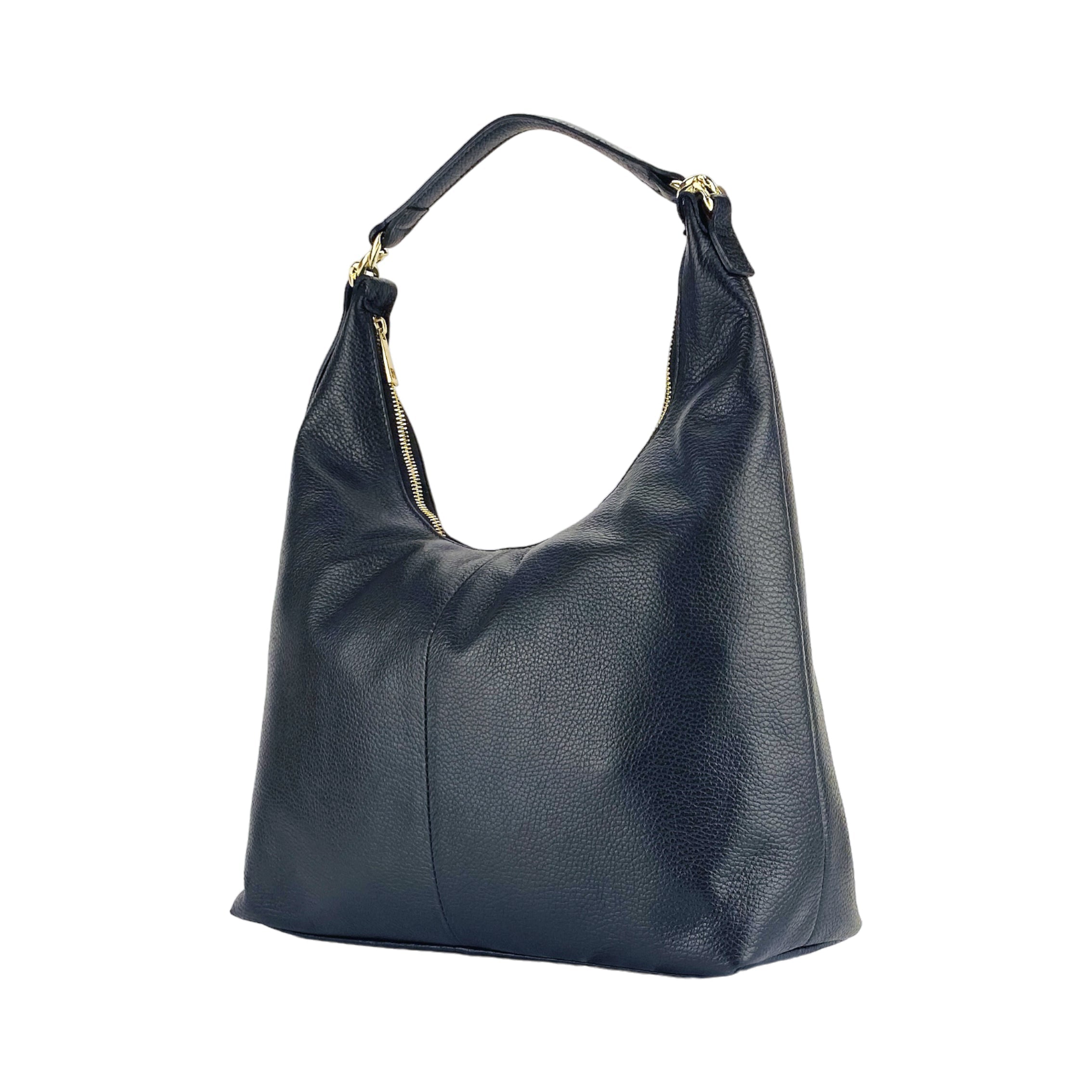 RB1017A | Borsa Donna a spalla Morbida in Vera Pelle Made in Italy con