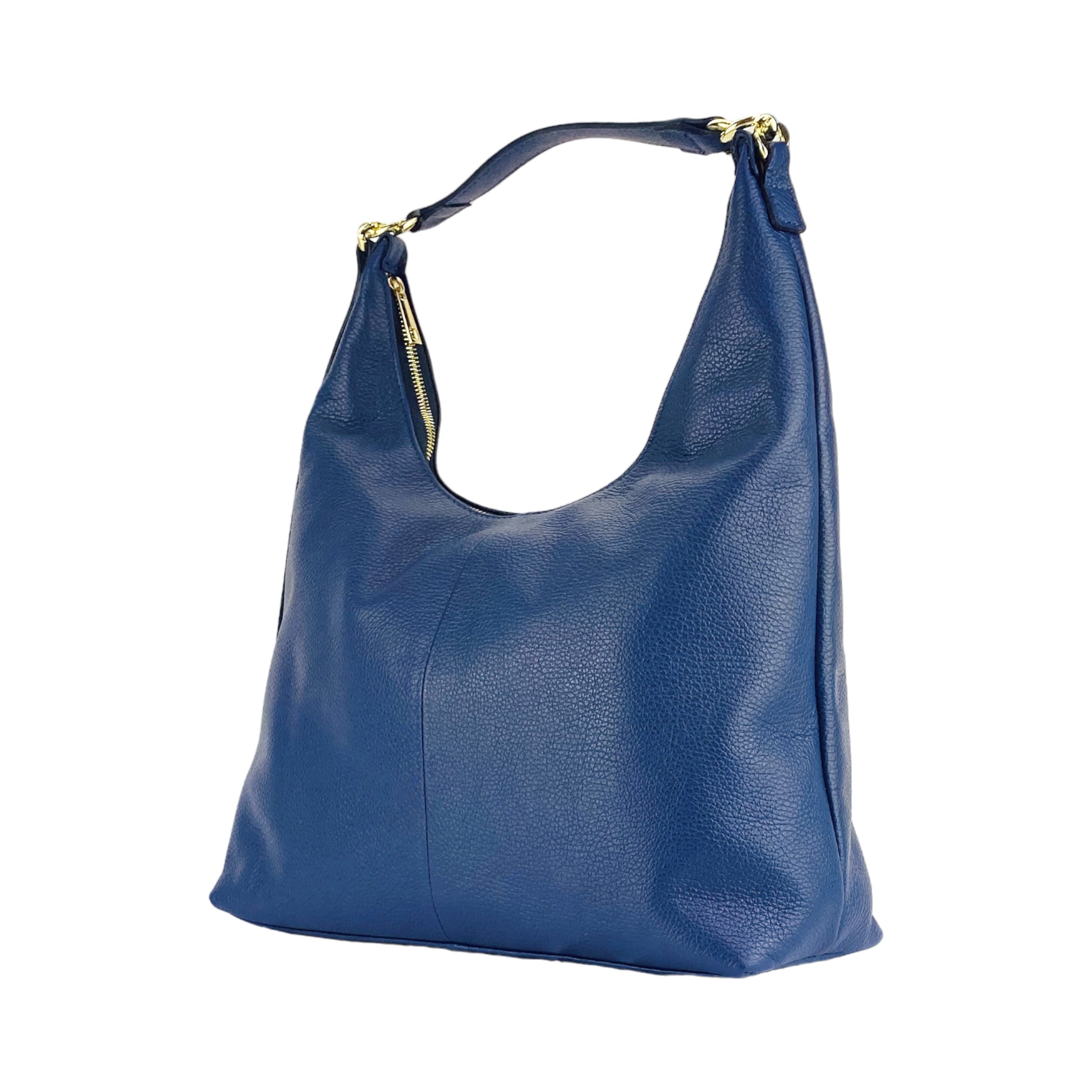 RB1017D | Borsa Donna a spalla Morbida in Vera Pelle Made in Italy con