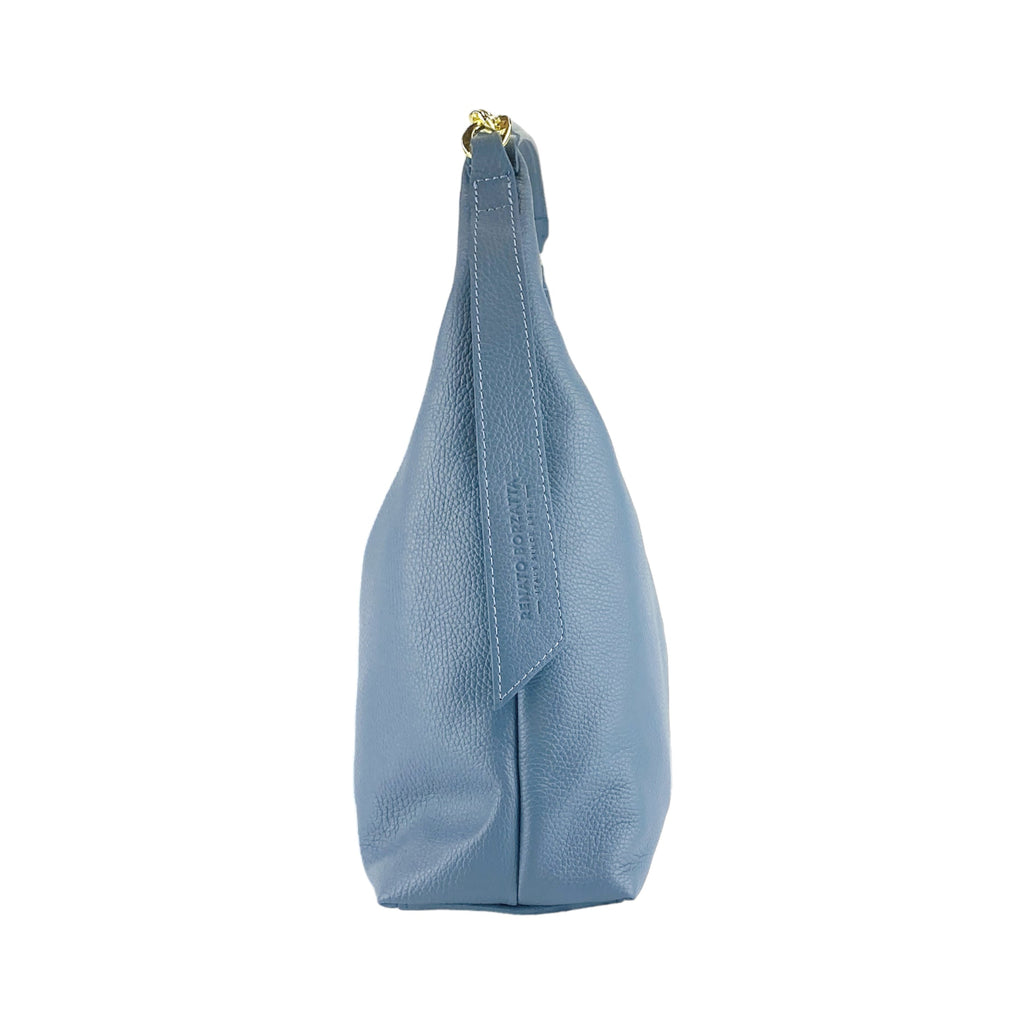 RB1017P | Borsa Donna a spalla Morbida in Vera Pelle Made in Italy con