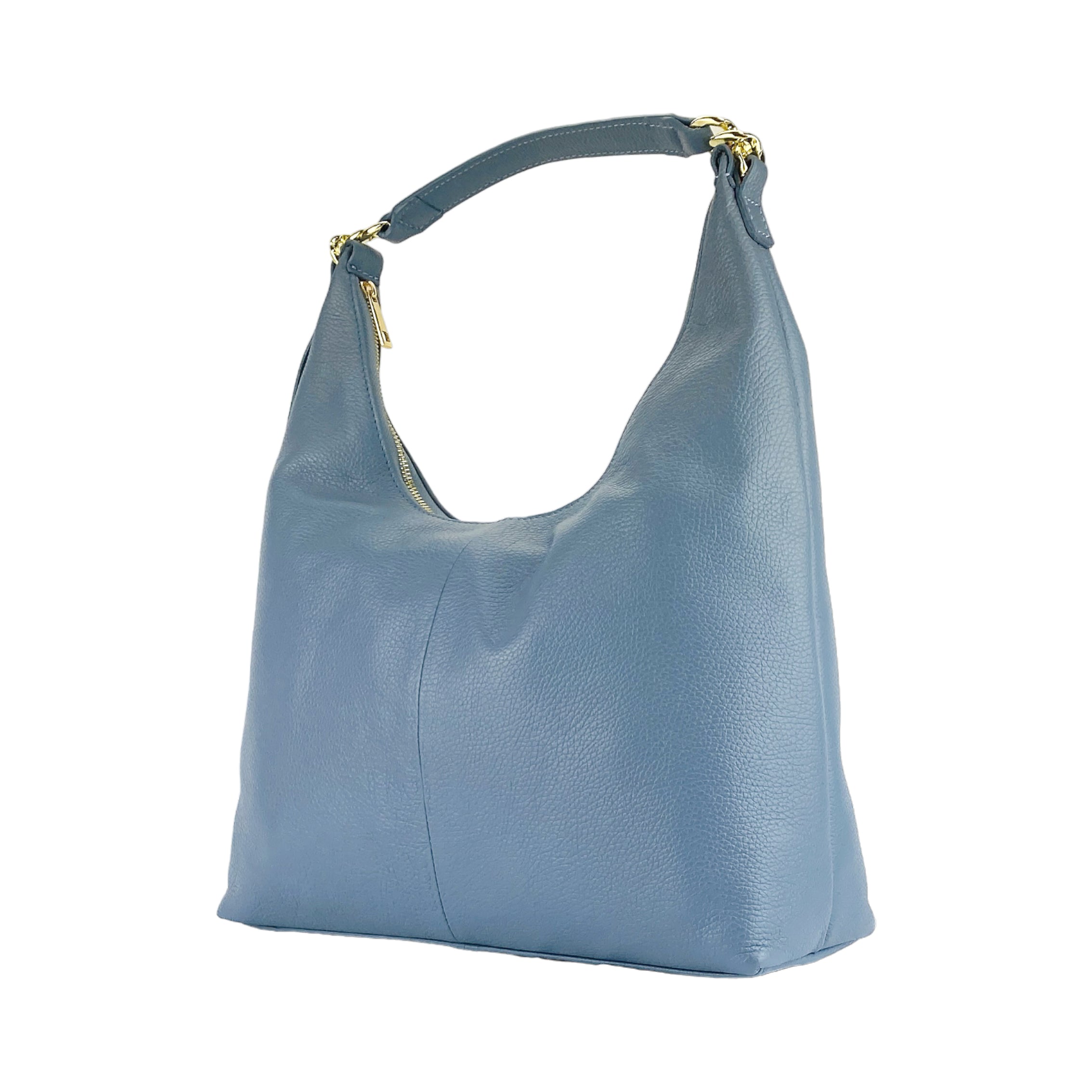 RB1017P | Borsa Donna a spalla Morbida in Vera Pelle Made in Italy con