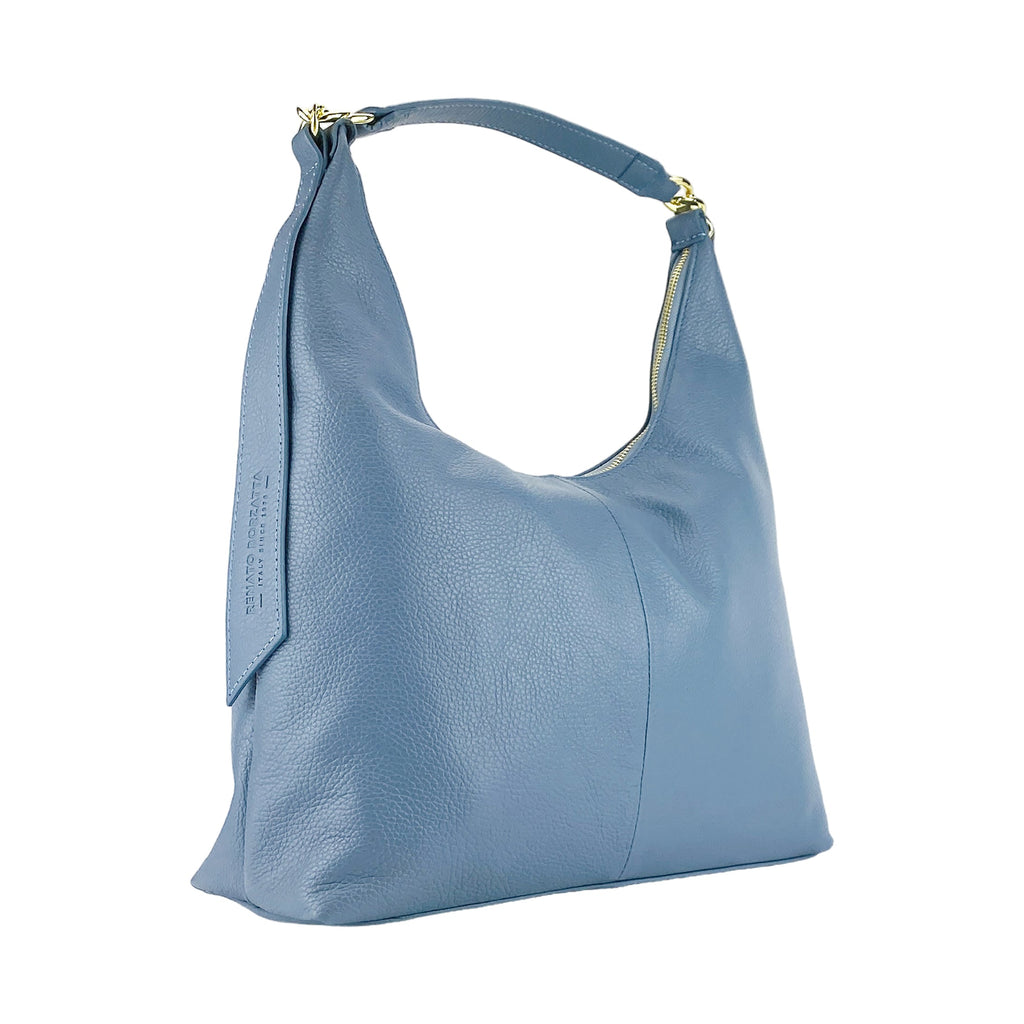 RB1017P | Borsa Donna a spalla Morbida in Vera Pelle Made in Italy con