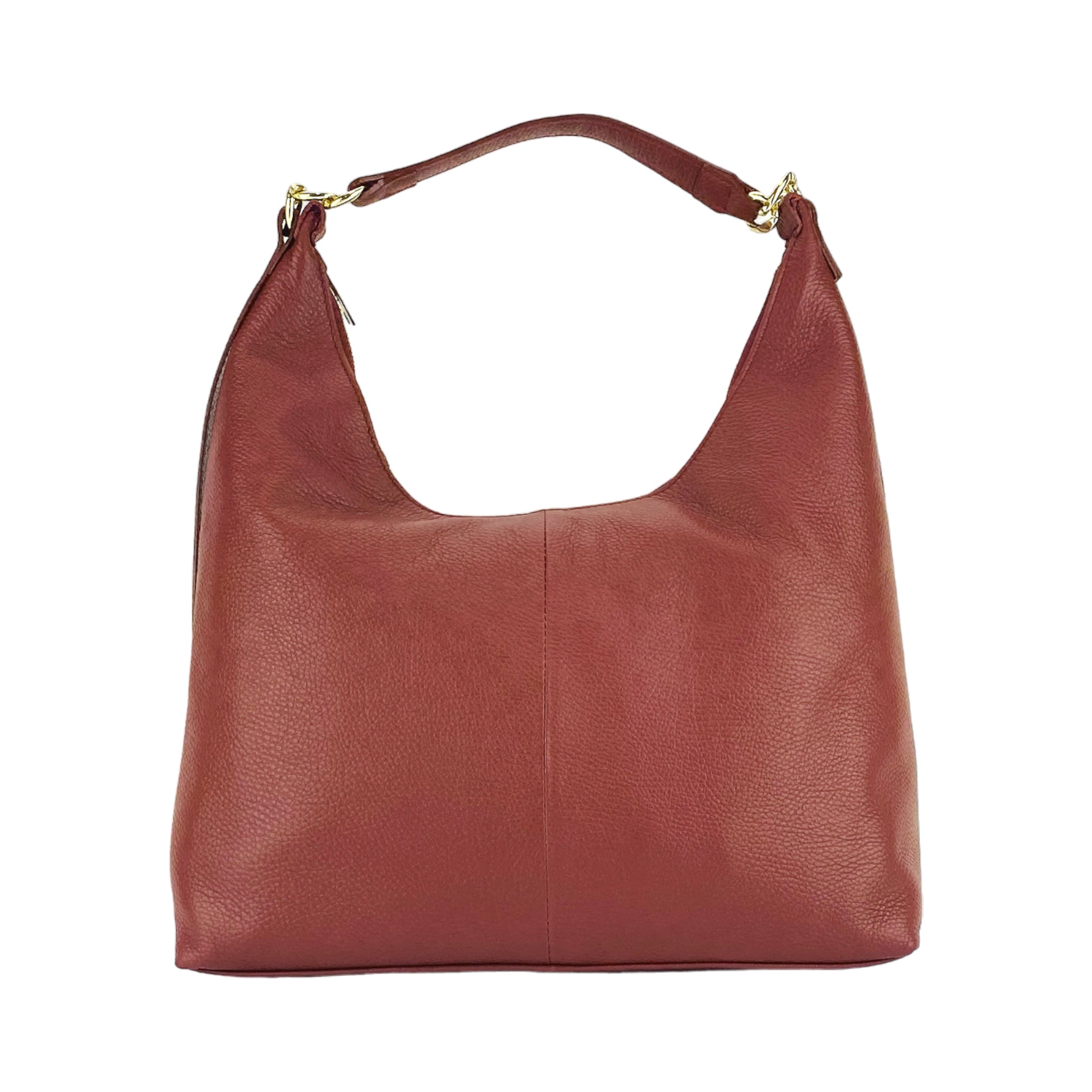 RB1017Q | Borsa Donna a spalla Morbida in Vera Pelle Made in Italy con