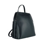 RB1018A | Zaino Donna Doppio scomparto in Vera Pelle Made in Italy con