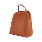 RB1018AM | Zaino Donna Doppio scomparto in Vera Pelle Made in Italy
