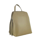 RB1018AQ | Zaino Donna Doppio scomparto in Vera Pelle Made in Italy