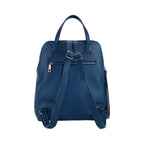 RB1018D | Zaino Donna Doppio scomparto in Vera Pelle Made in Italy con