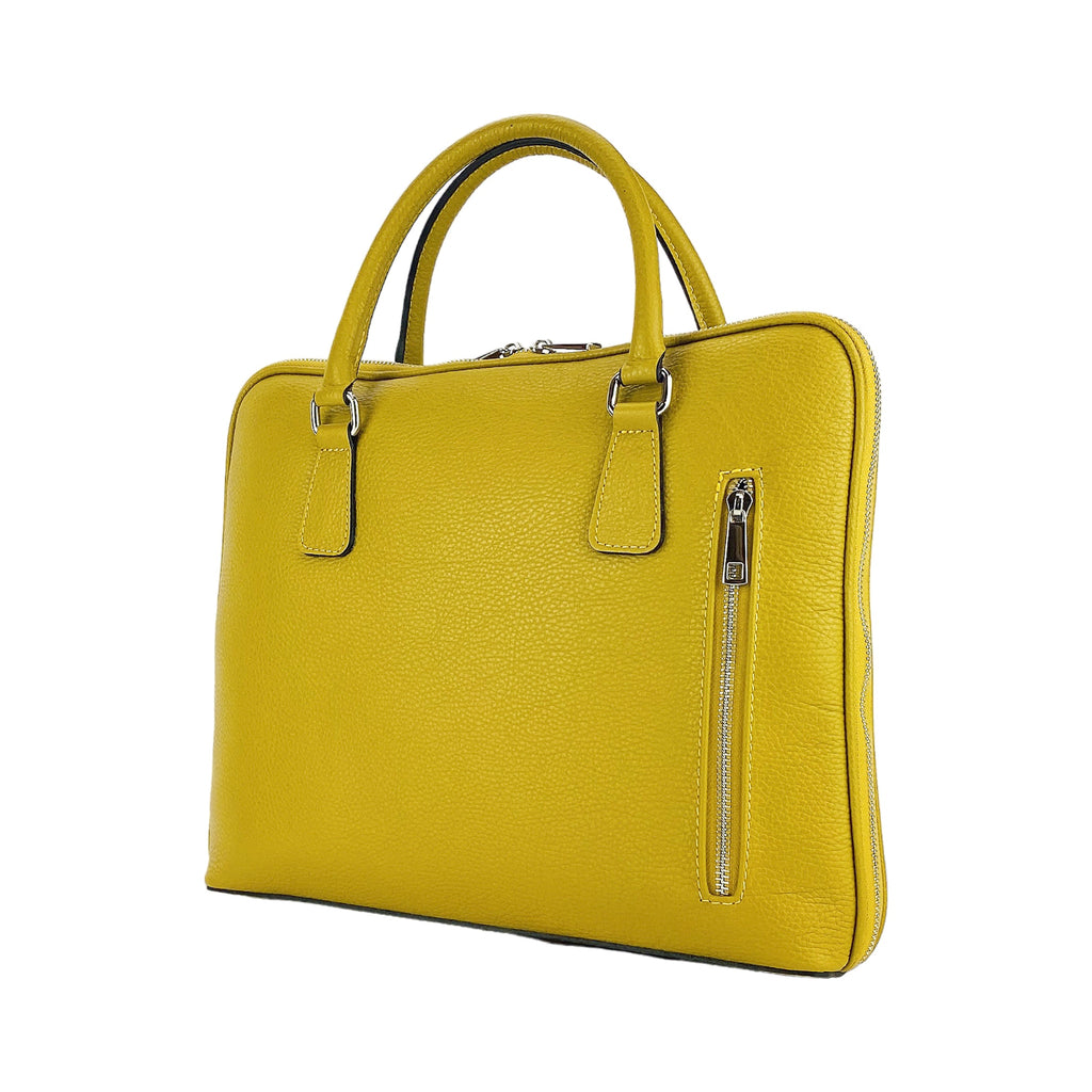 RB1019AR | Cartella Business Unisex in Vera Pelle Made in Italy con