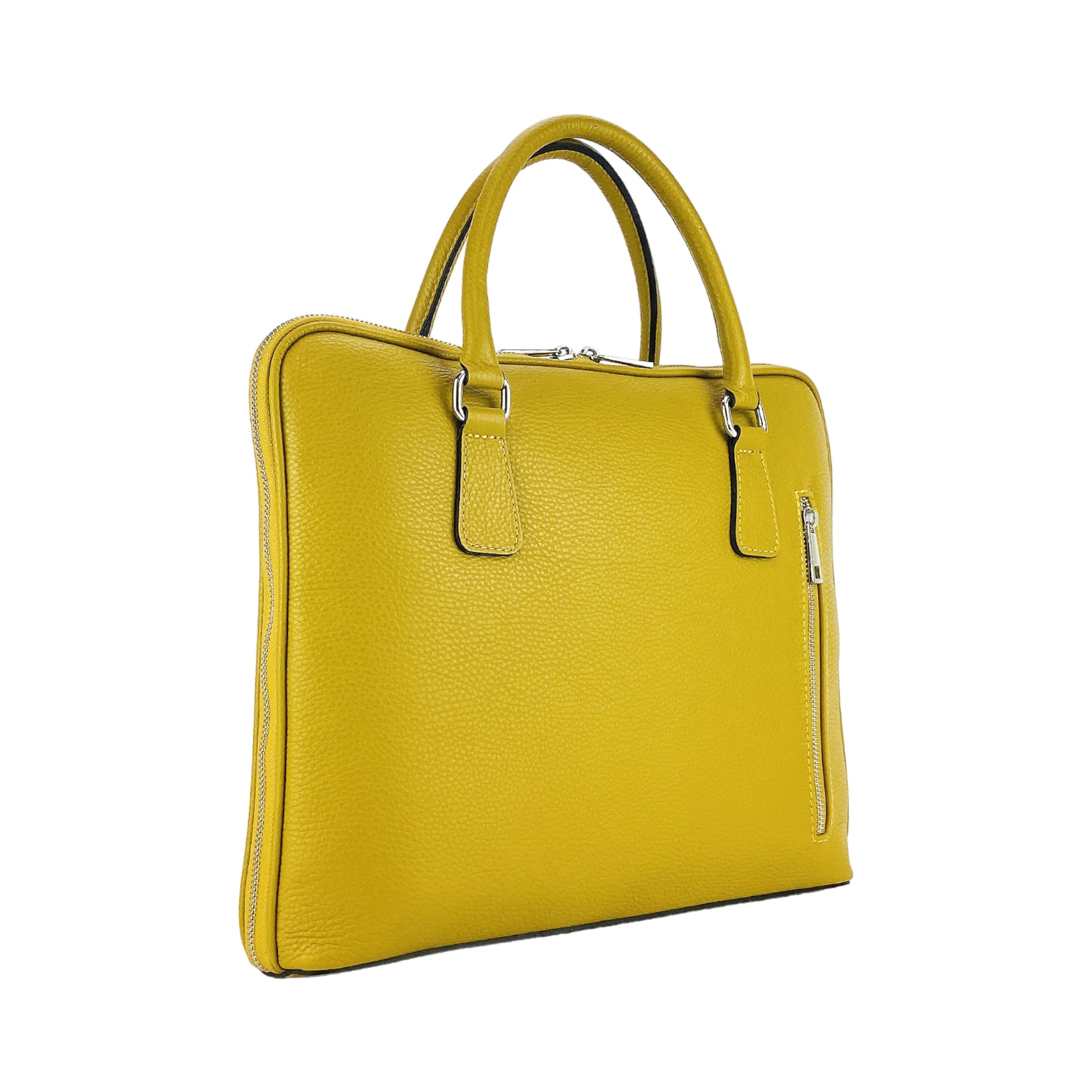 RB1019AR | Cartella Business Unisex in Vera Pelle Made in Italy con