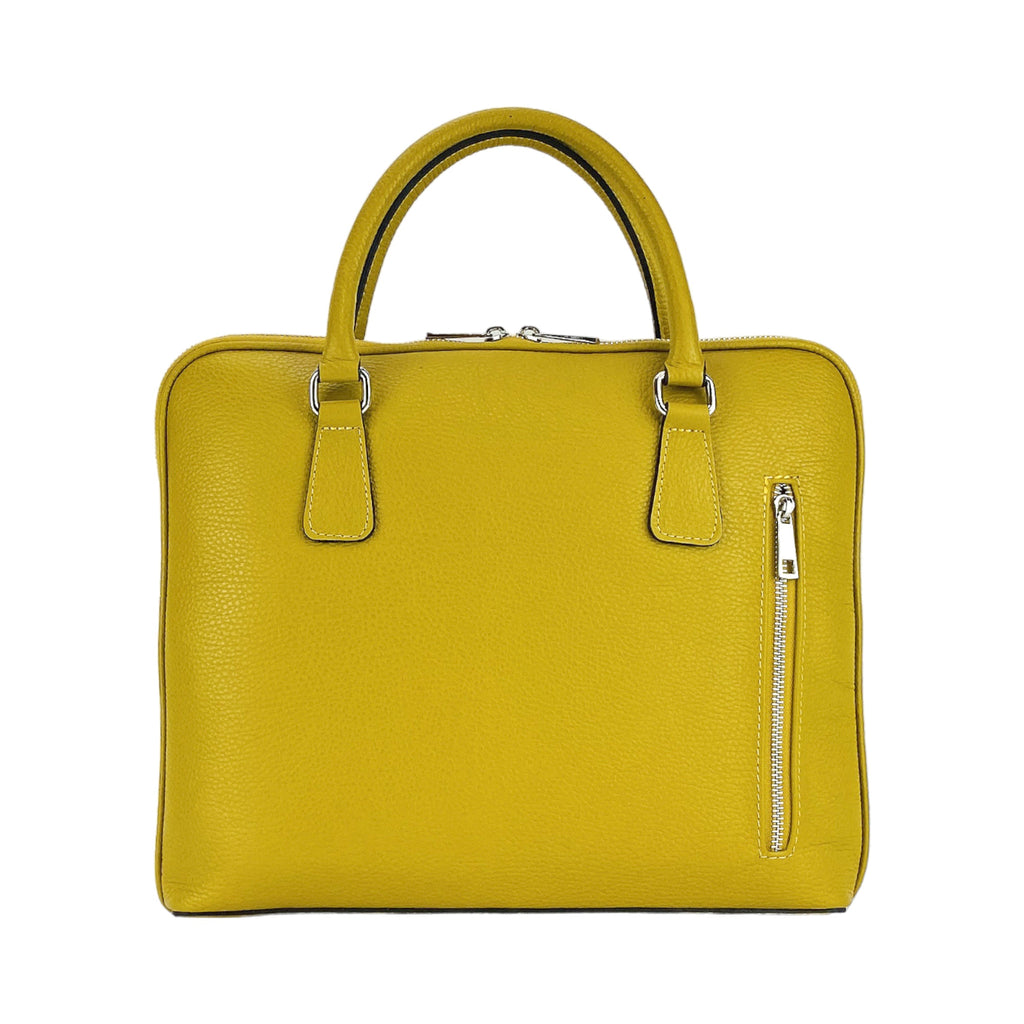RB1019AR | Cartella Business Unisex in Vera Pelle Made in Italy con