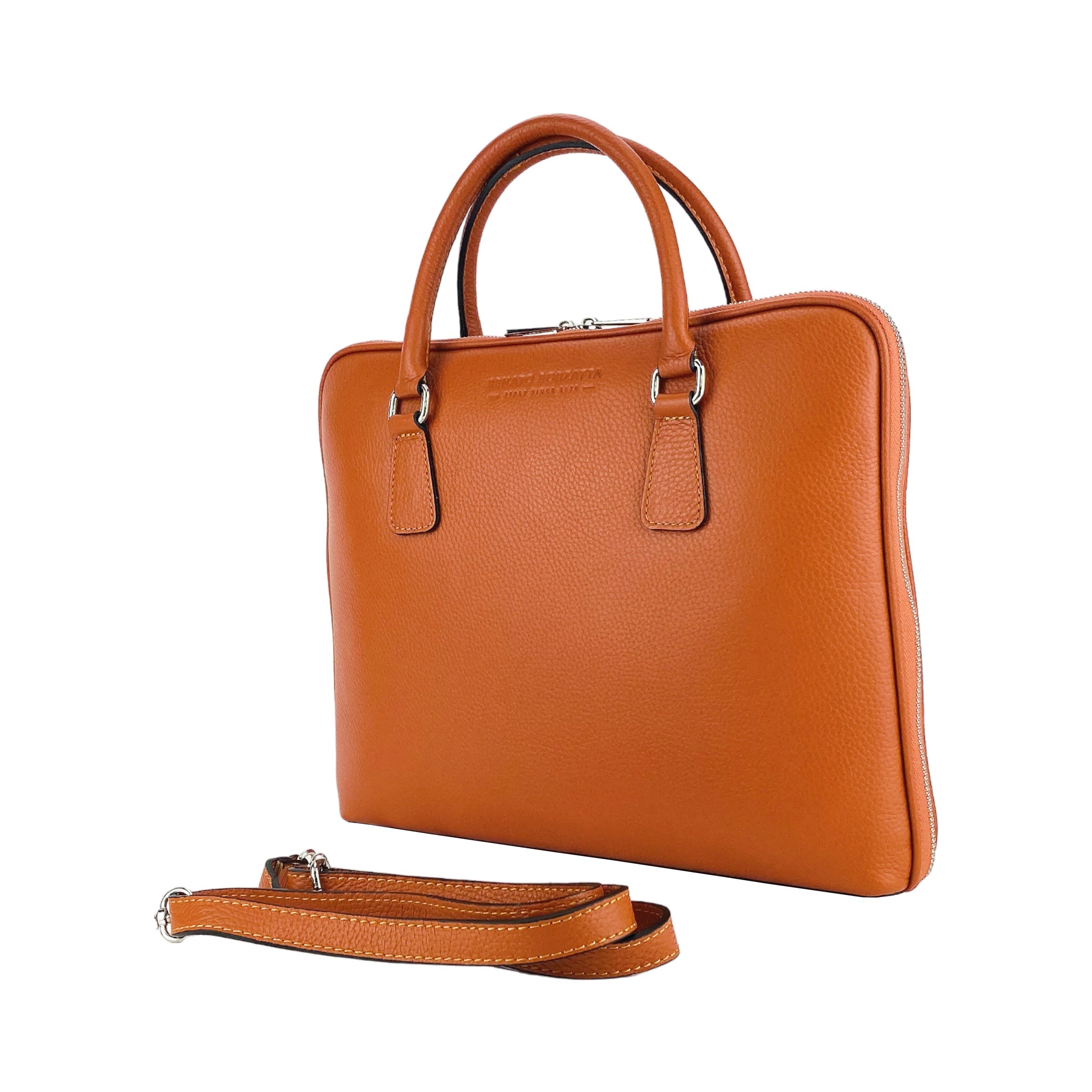 RB1019L | Cartella Business Unisex in Vera Pelle Made in Italy con