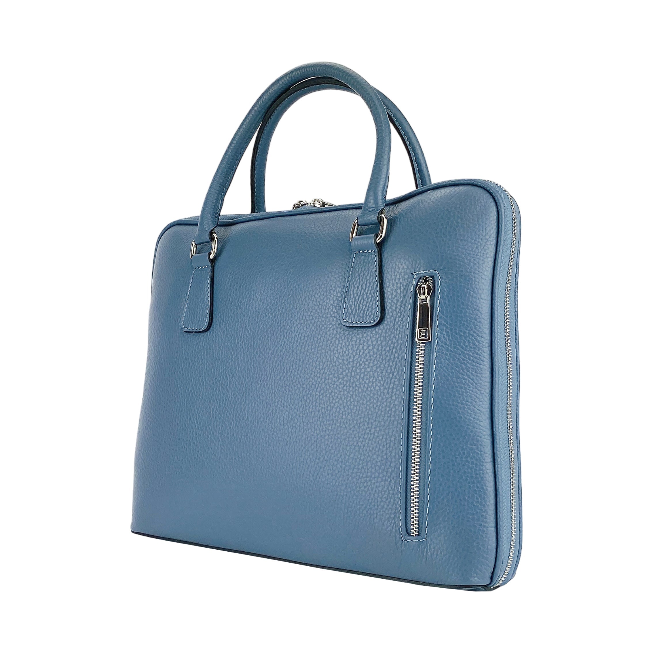 RB1019P | Cartella Business Unisex in Vera Pelle Made in Italy con