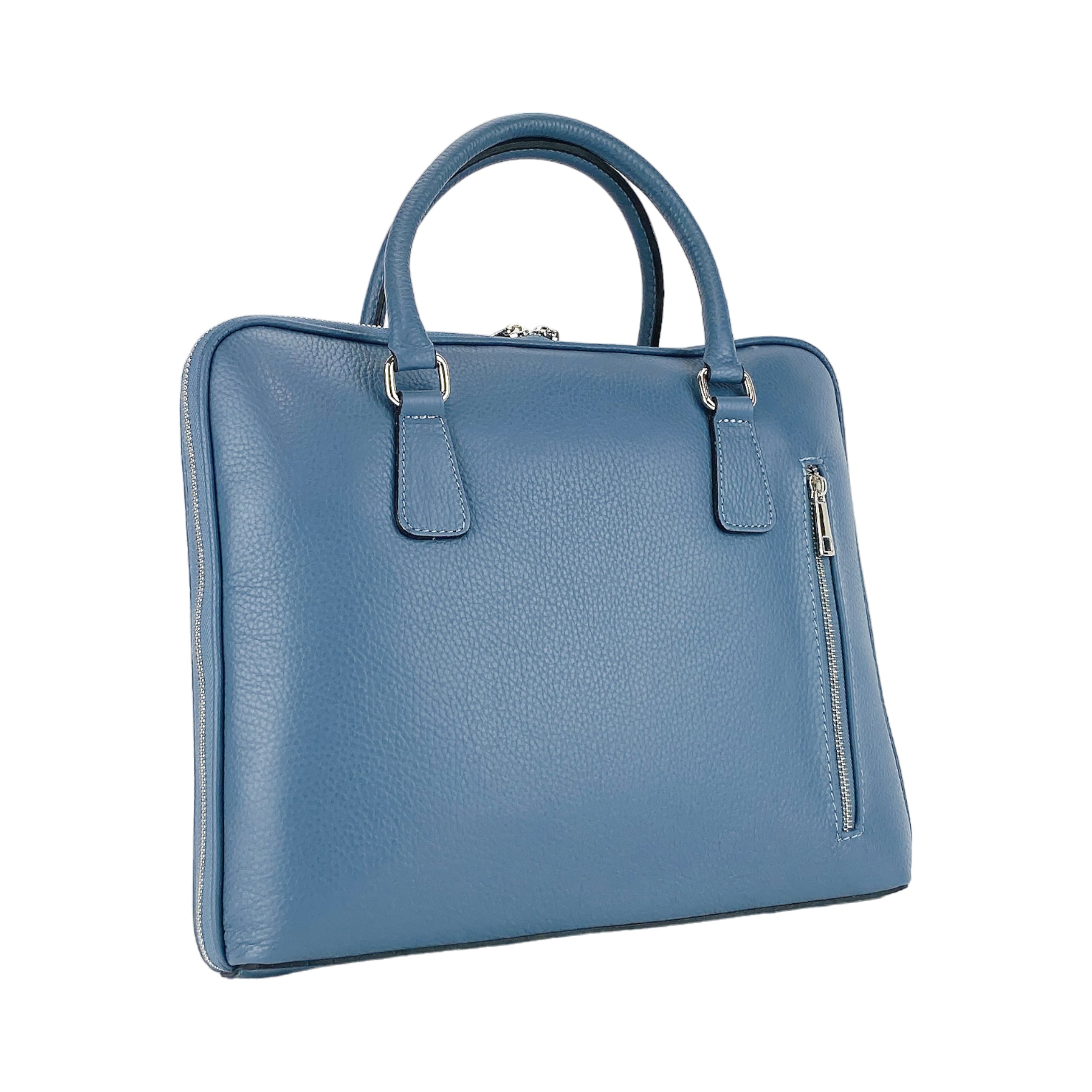 RB1019P | Cartella Business Unisex in Vera Pelle Made in Italy con