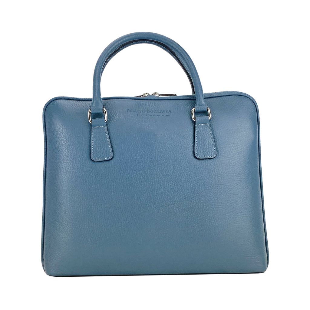 RB1019P | Cartella Business Unisex in Vera Pelle Made in Italy con