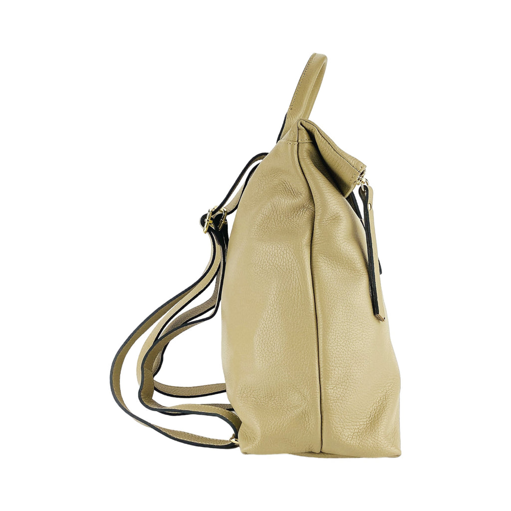 RB1021AL | Zaino Donna Morbido in Vera Pelle Made in Italy con