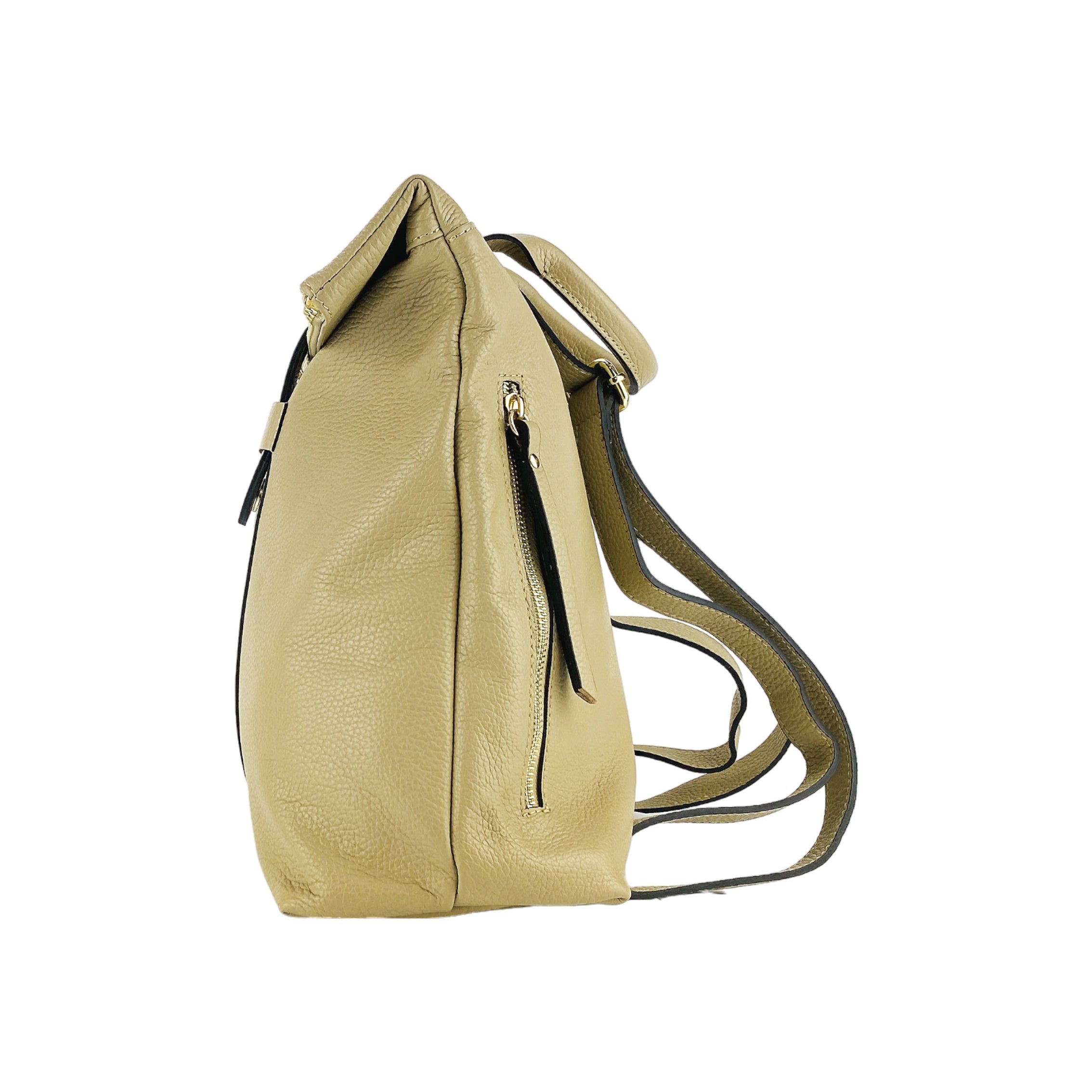 RB1021AL | Zaino Donna Morbido in Vera Pelle Made in Italy con