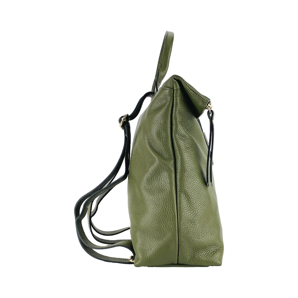 RB1021E | Zaino Donna Morbido in Vera Pelle Made in Italy con