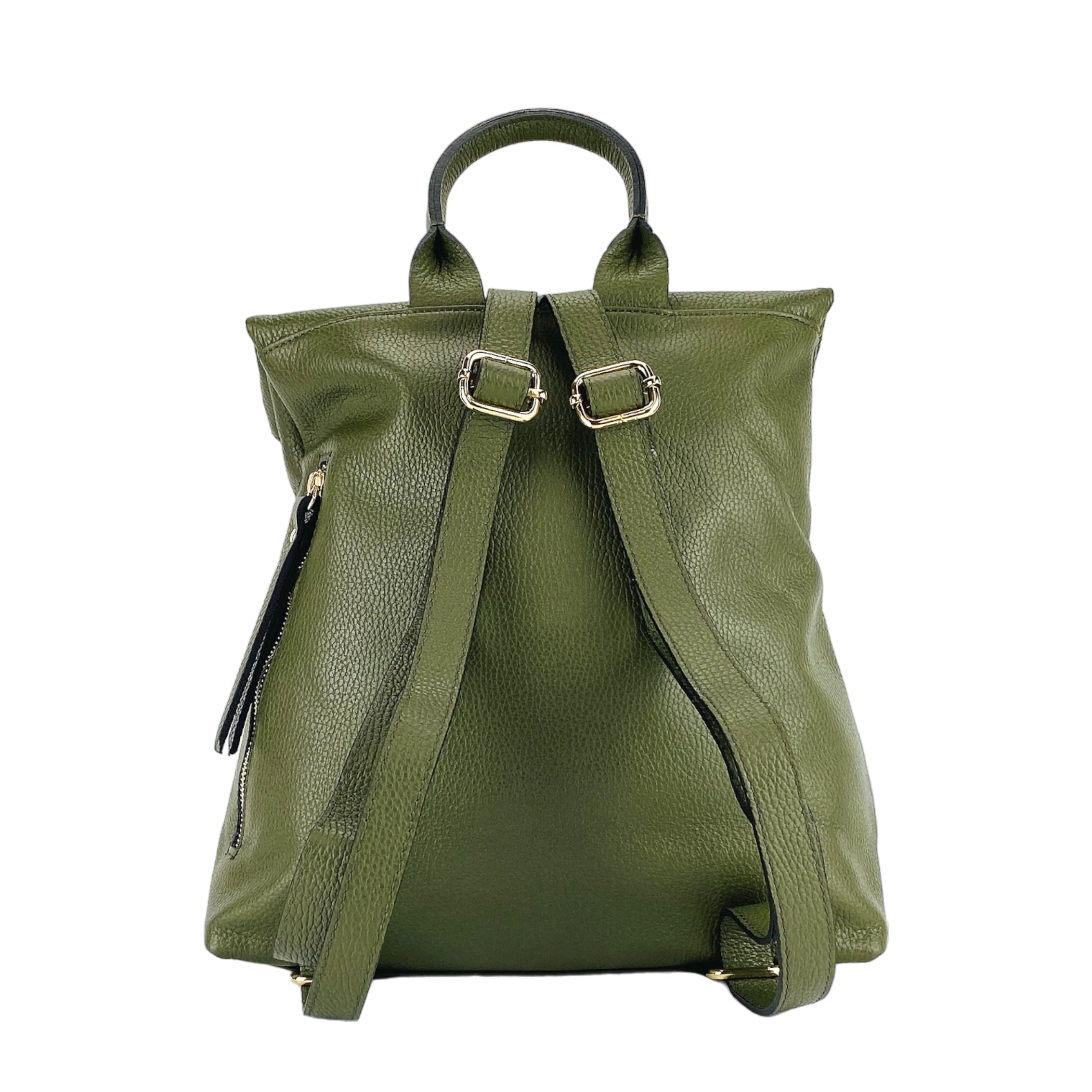 RB1021E | Zaino Donna Morbido in Vera Pelle Made in Italy con