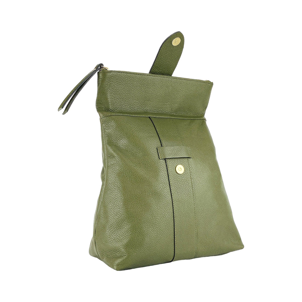 RB1021E | Zaino Donna Morbido in Vera Pelle Made in Italy con