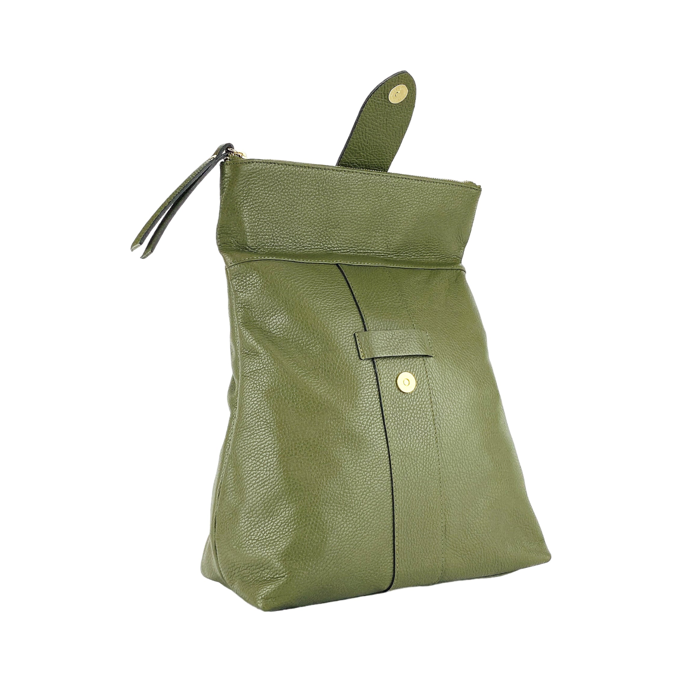 RB1021E | Zaino Donna Morbido in Vera Pelle Made in Italy con