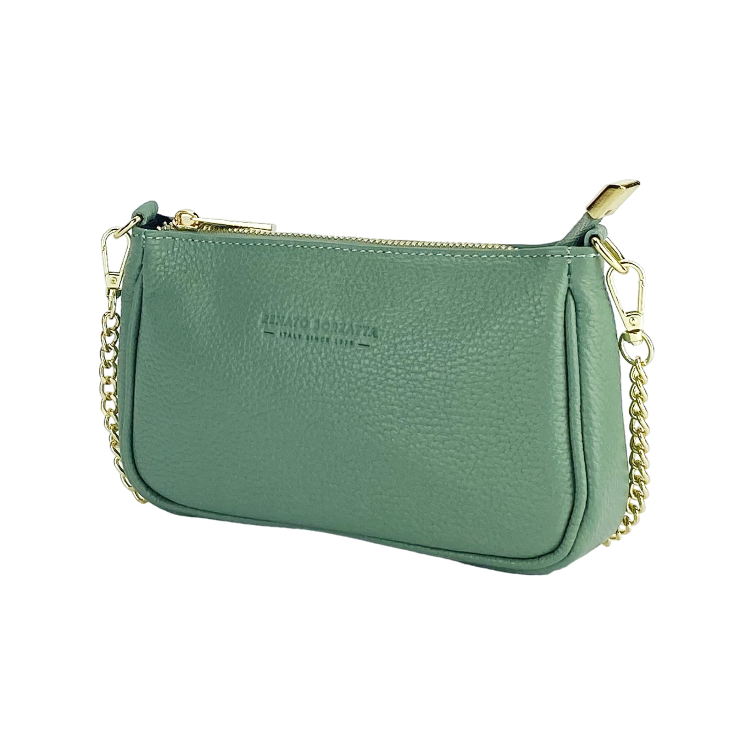 RB1022BF | Borsa Piccola in Vera Pelle Made in Italy con Tracolla a