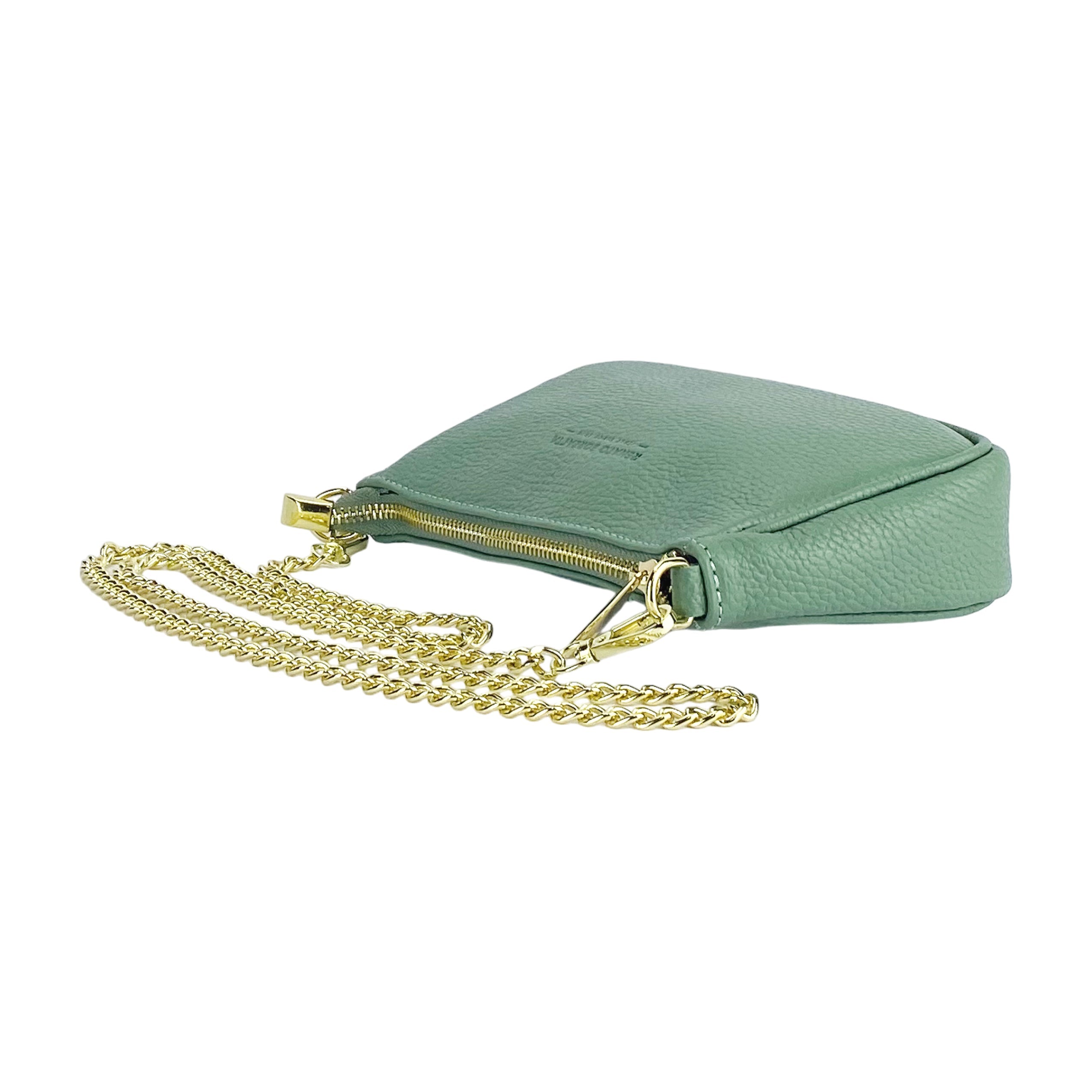 RB1022BF | Borsa Piccola in Vera Pelle Made in Italy con Tracolla a