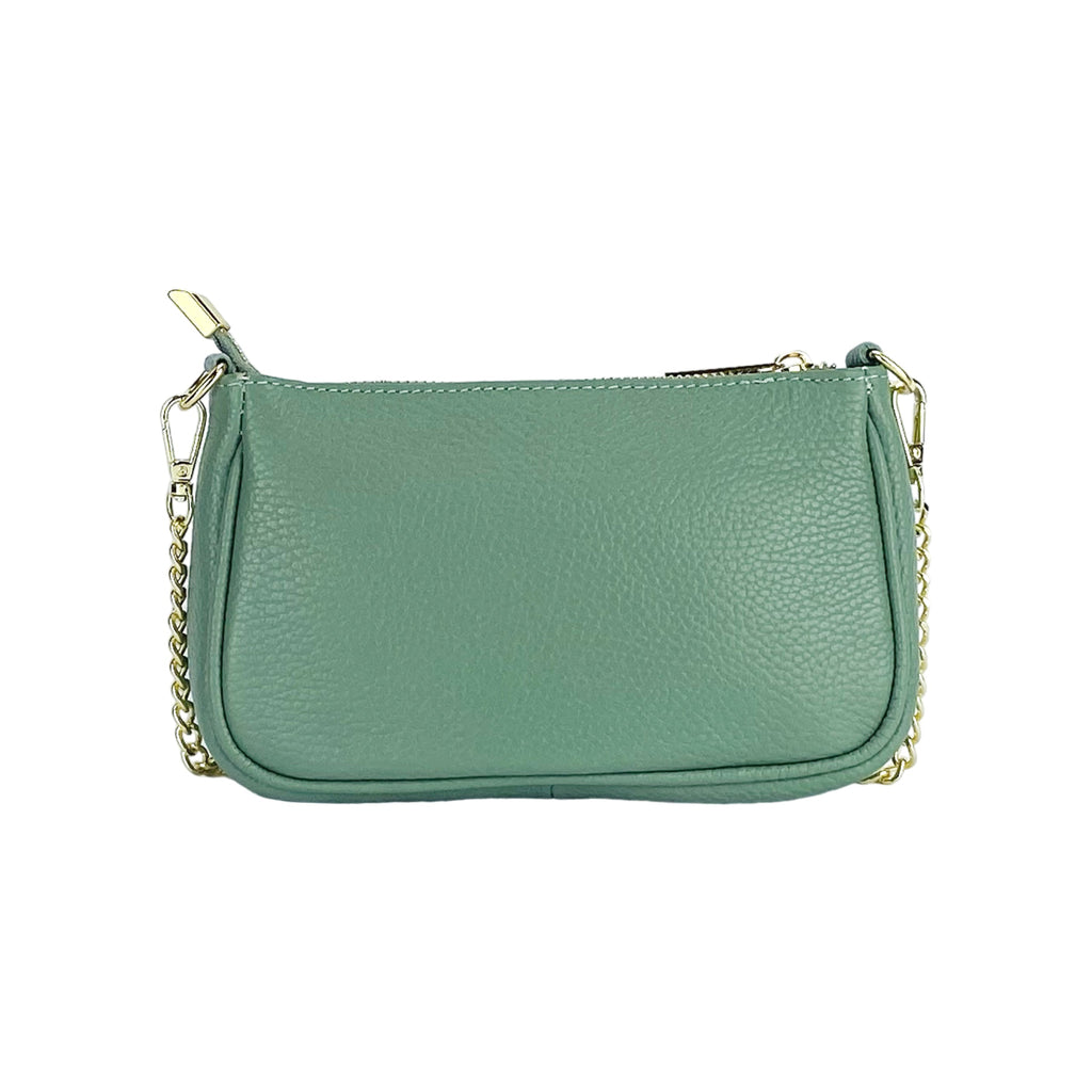 RB1022BF | Borsa Piccola in Vera Pelle Made in Italy con Tracolla a