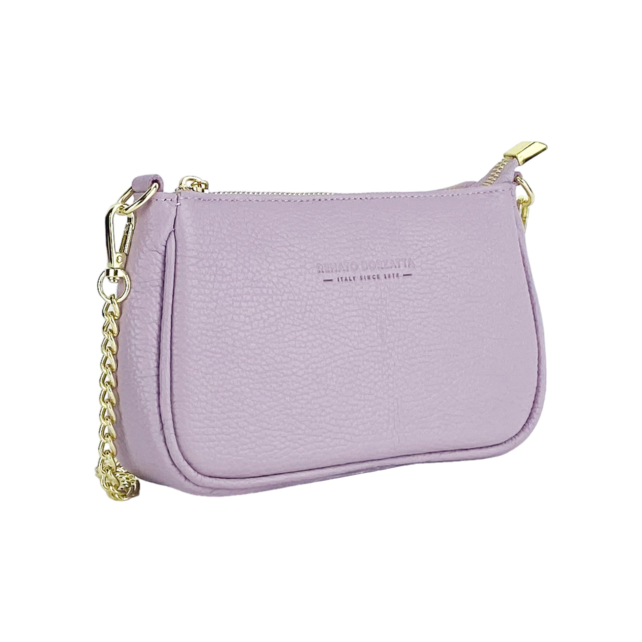 RB1022CI | Borsa Piccola in Vera Pelle Made in Italy con Tracolla a