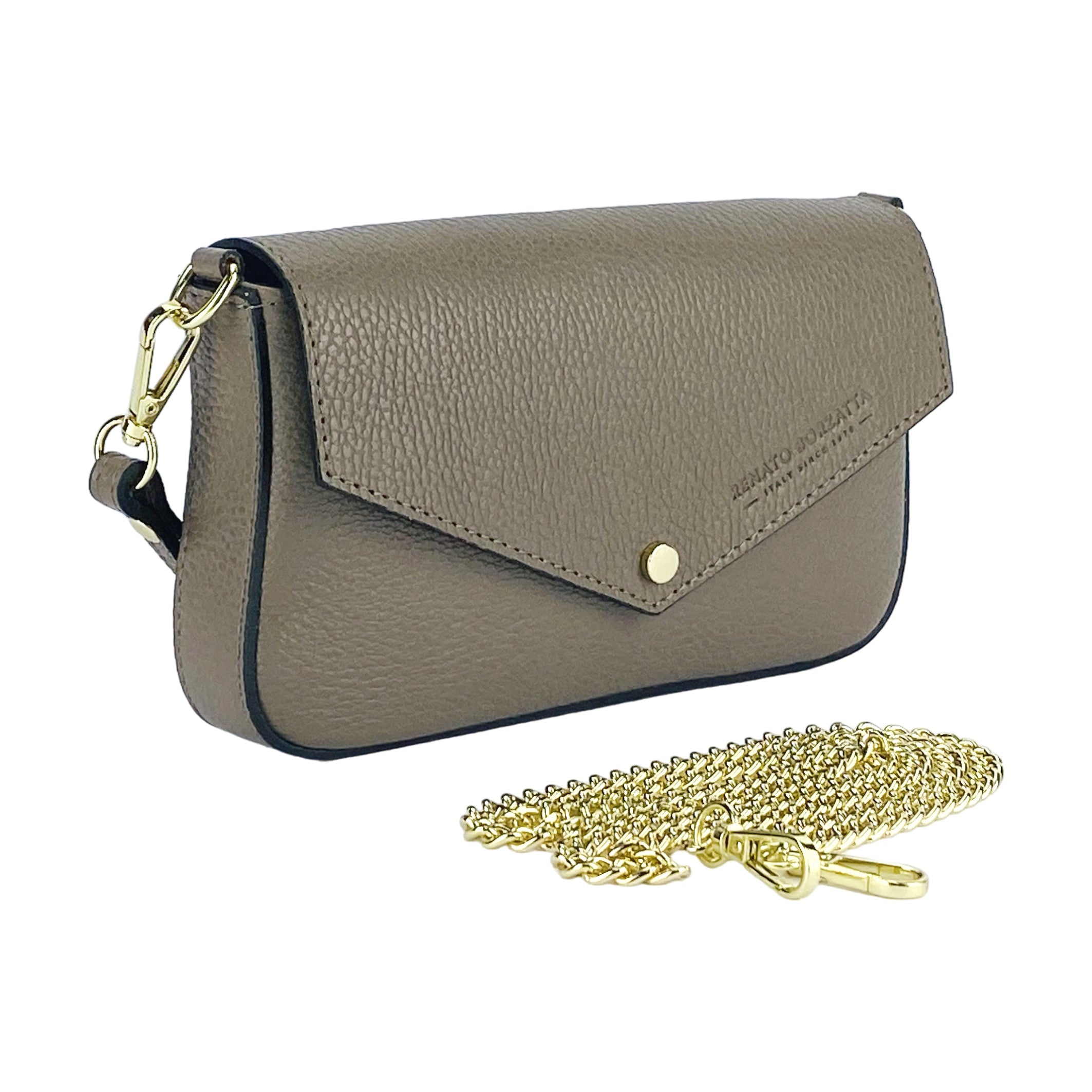 RB1023AQ | Borsa piccola a Spalla con Tracolla a catena removibile in