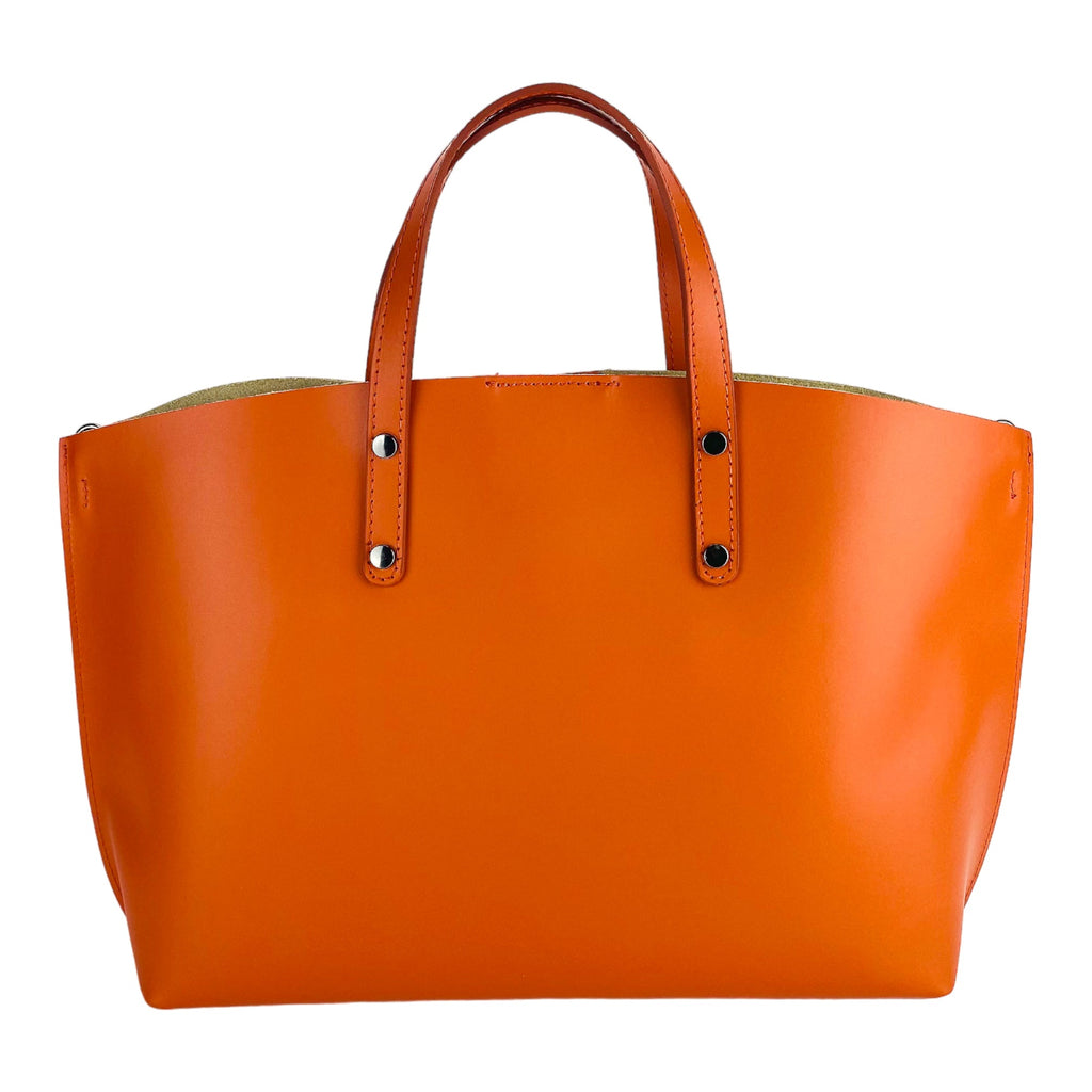 RB1024AM  | Borsa Donna a Mano in Vera Pelle Made in Italy con