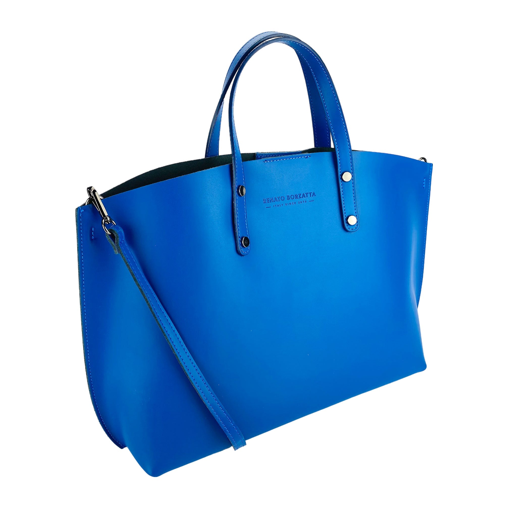RB1024CH  | Borsa Donna a Mano in Vera Pelle Made in Italy con