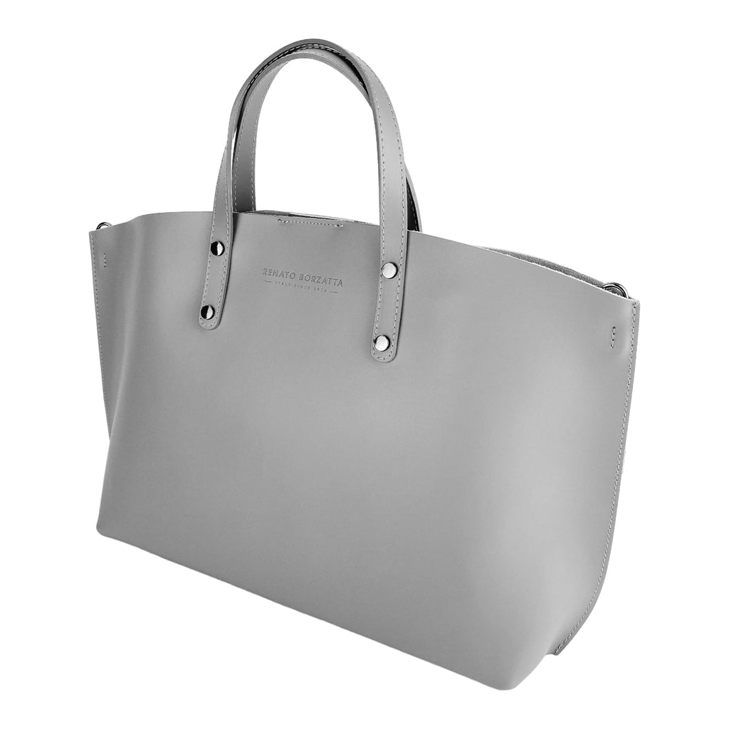 RB1024F  | Borsa Donna a Mano in Vera Pelle Made in Italy con tracolla